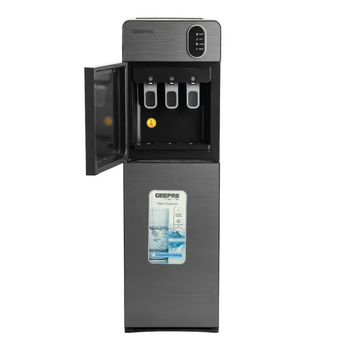 Geepas GWD17037 Bottom Loading Water Dispenser | Hot, Cold & Normal Water Options| Stainless Steel Water Tank| Fast Cooling Compressor System | 3 Tap Convenient Design - Image 3