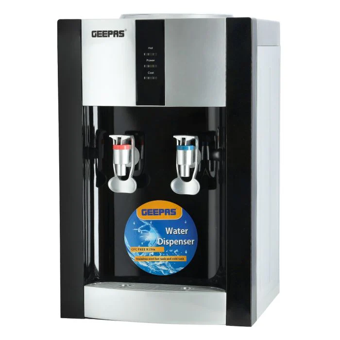 Geepas GWD8356 Hot & Cold Water Dispenser | Stainless Steel Water Tank | 2 Taps Hot & Cold Function| Efficient Compressor Cooling| Durable Design for Home & Office Use - Image 3