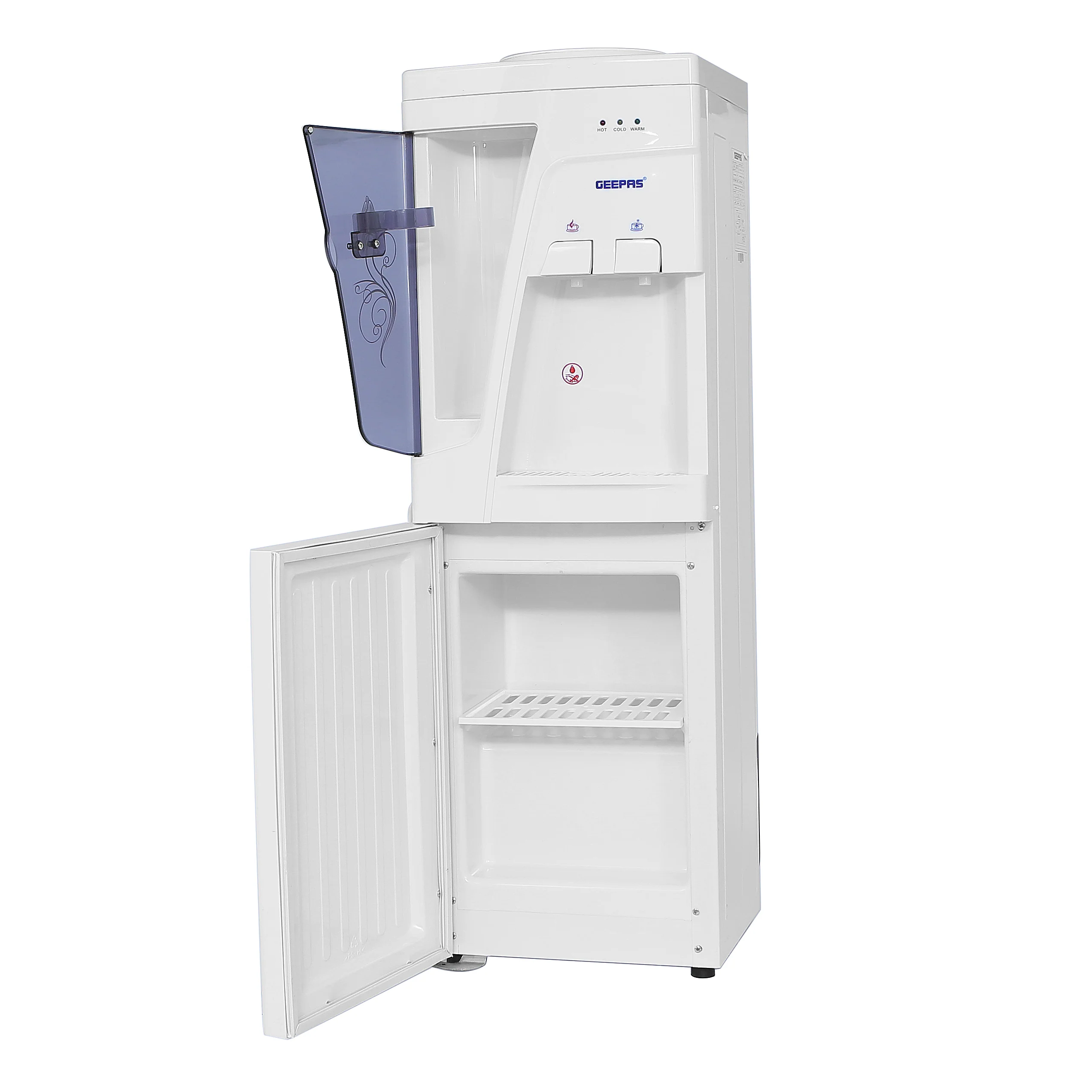 Geepas GWD8359 Hot & Cold Water Dispenser with Compressor Cooling | 420W Heating Power | 95W Cooling Power | Energy-efficient | Floor Standing Design for Home & Office - Image 4