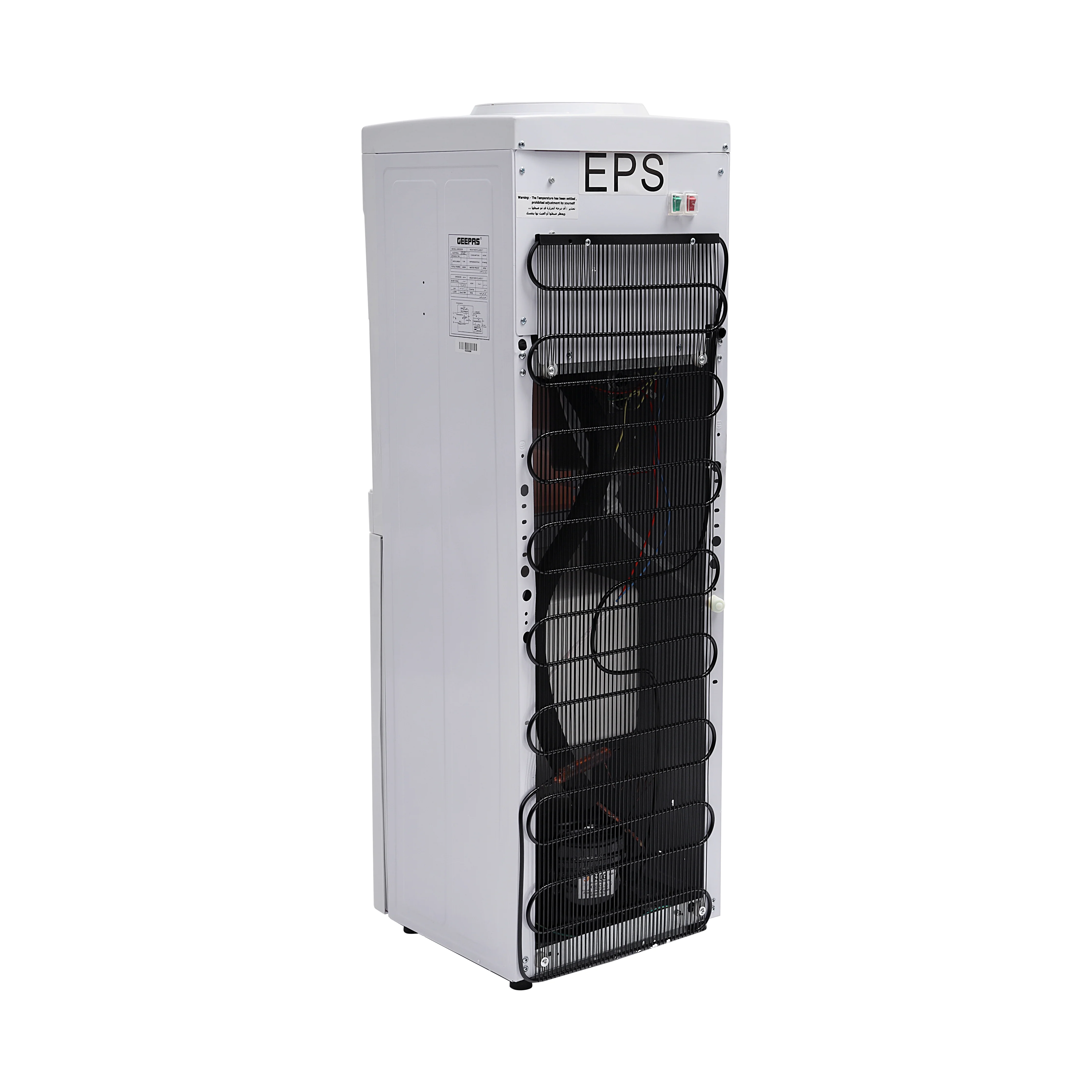 Geepas GWD8359 Hot & Cold Water Dispenser with Compressor Cooling | 420W Heating Power | 95W Cooling Power | Energy-efficient | Floor Standing Design for Home & Office - Image 5