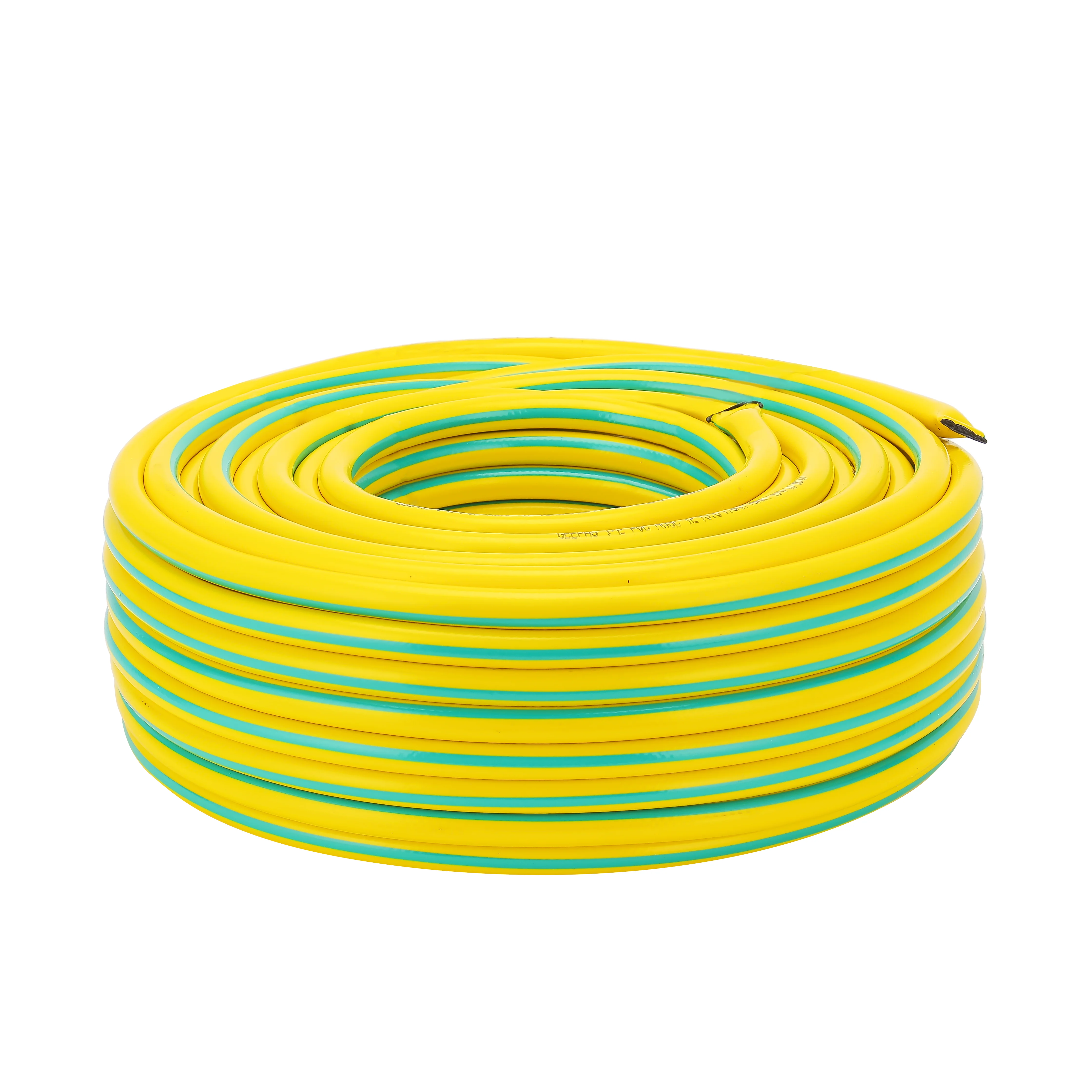 Geepas 1/2 PVC Hose- GWH61154| 50 M, 3-Layer Construction with High Flexibility| Suitable for 7 Bar Pressure, Heat Resistance -10–65 °C| Yellow and green, 1 Year Warranty - Image 3
