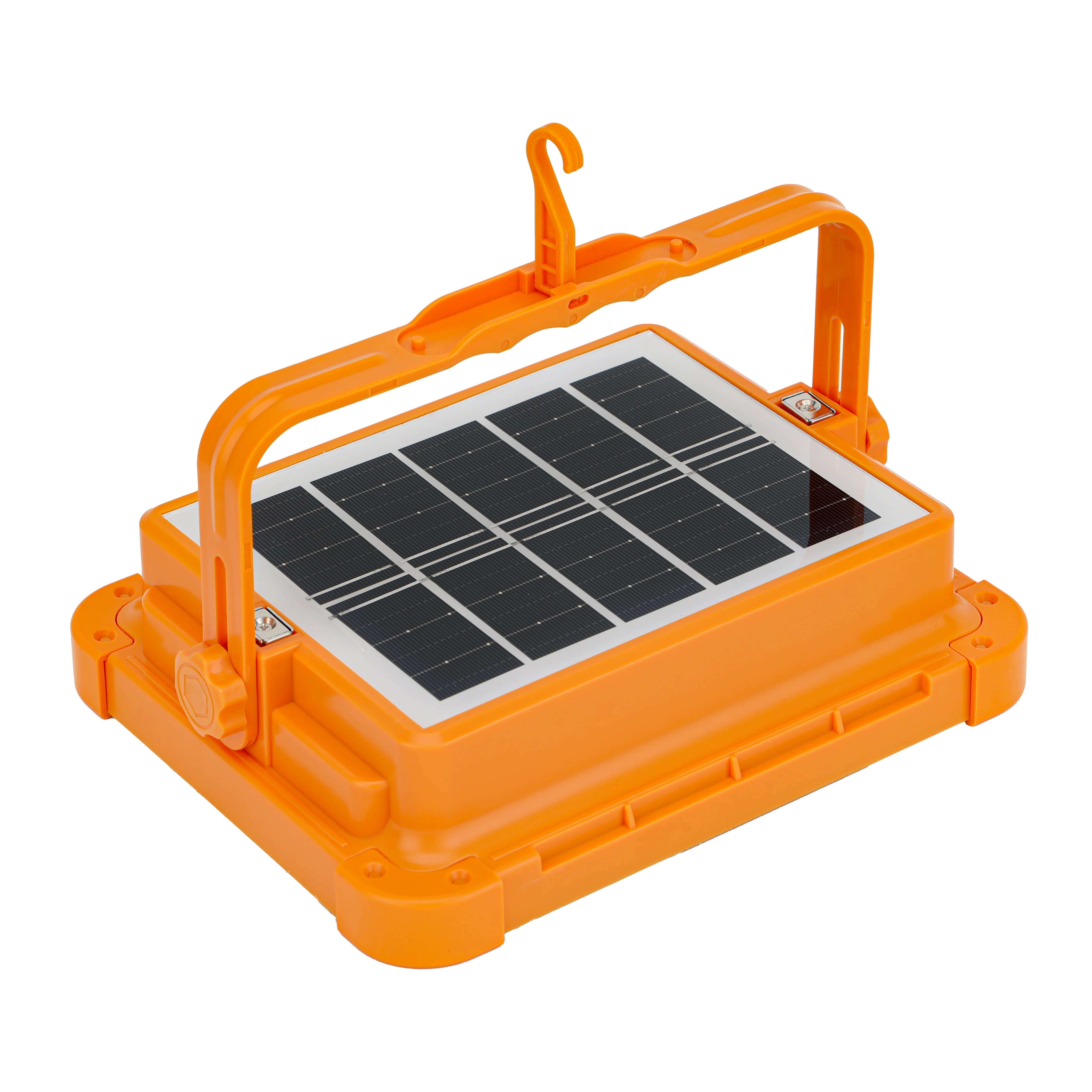 Geepas Rechargeable LED Work Light GWL53041 | 288 LEDs with White, Warm, Blue & Red Modes | Solar Panel, Energy-Saving, Long Life & Stable Performance | 2-Year Warranty - Image 4