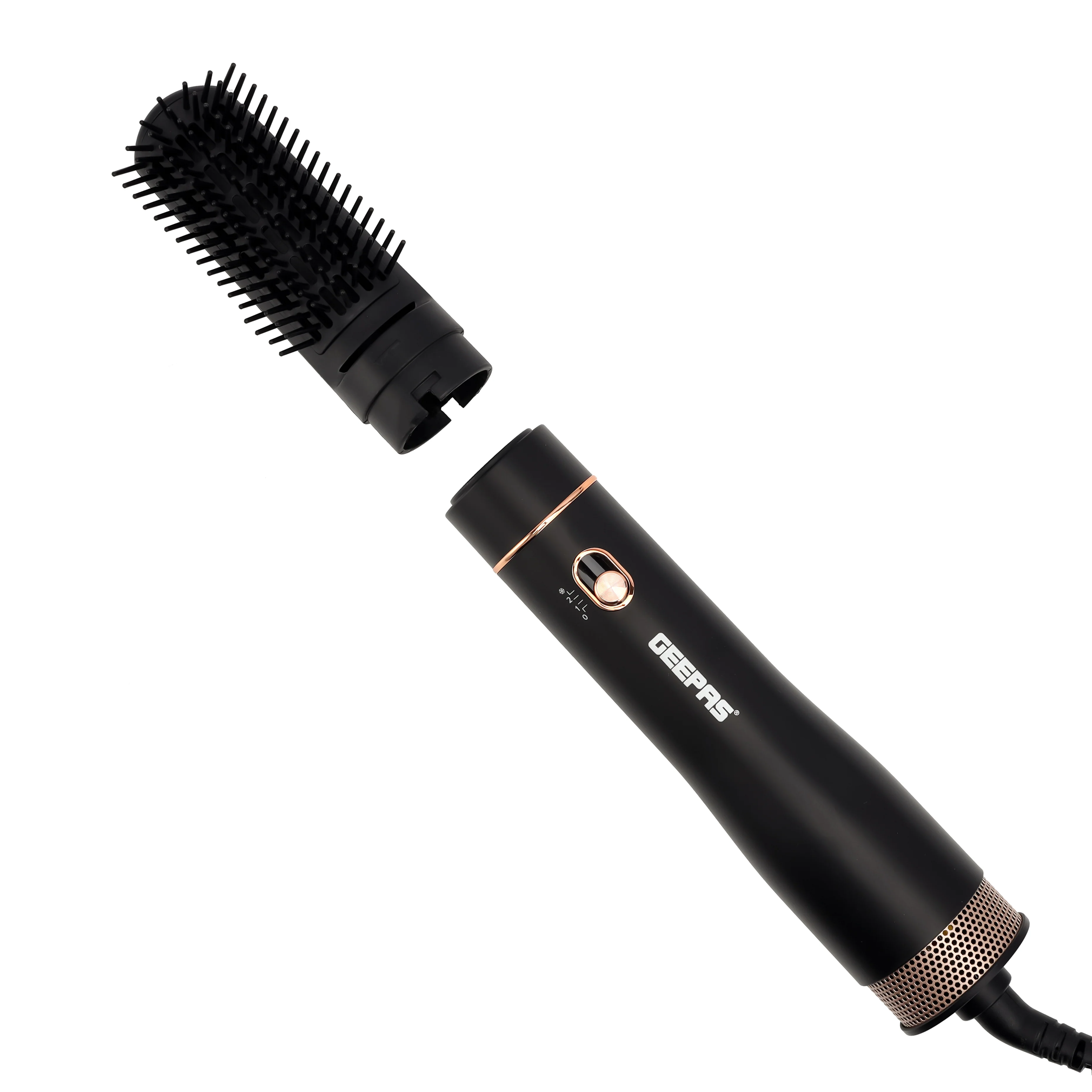 Geepas Hair Styler| GH86064|Hair Styler for Men and Women| Cool Shot Function|Two Heat Settings| Built-In Comb|Perfect for Salon and  Home Styling|Black, 2 Years Warranty - Image 3
