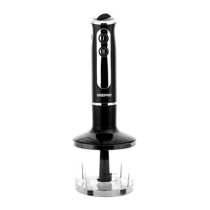 Geepas Hand Blender GHB6137 | 600W| 2 Speeds & 8 Variable Speed Settings| Detachable Stainless Steel Stick & Blade| LED Light Indicator| Chopper, Whisk & Grinder - Image 5