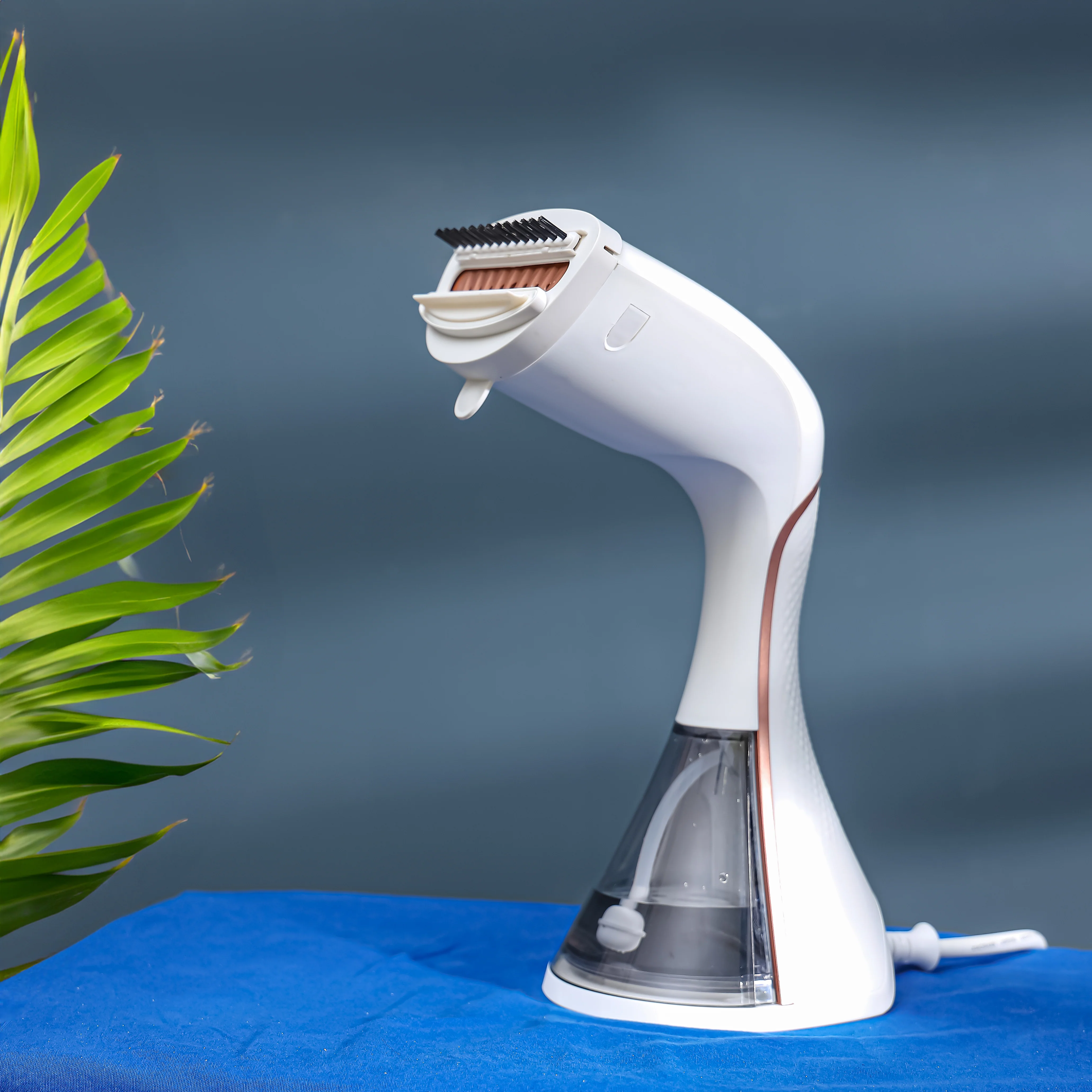 Geepas Handheld Garment Steamer GGS25035 | 1500W, Heats in 35s, 3 Modes with Turbo, 250ml Tank | Safe for All Fabrics & Delicates | White & Pink, 2-Year Warranty - Image 2
