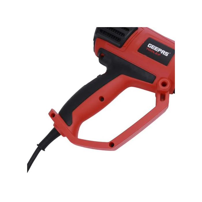 Geepas Hot Air Gun - Variable Temperature Control with 3-Temp Settings with Overload Protection for Crafts, Shrinking PVC, Stripping Paint & More - Image 5