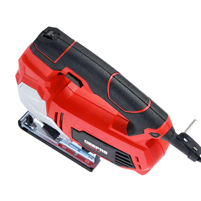 Geepas Jigsaw Tools 800W - 0-3000SPM Cutting in Wood 100mm Metal, 10mm | Multi-Functional Cutter Variable Speed Dial (0-3) Cutting Angle & Trigger Lock - Image 3