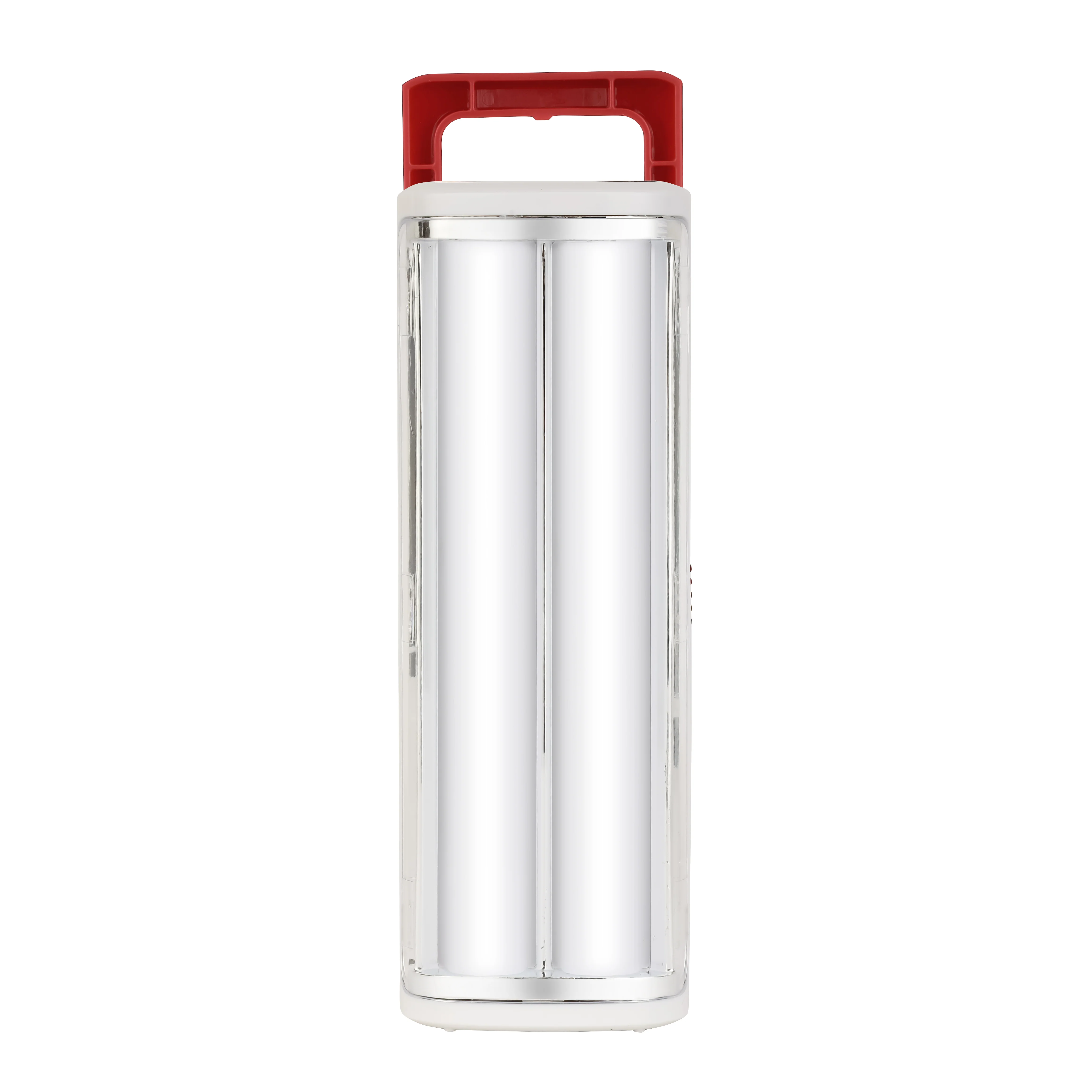 Geepas LED Emergency Lantern with Solar Panel- GE53031| Energy Efficient|30 Pieces Hi-Power LEDs,5 Hours Working| Compact, Light-Weight| | Red and White, 2Years Warranty - Image 3