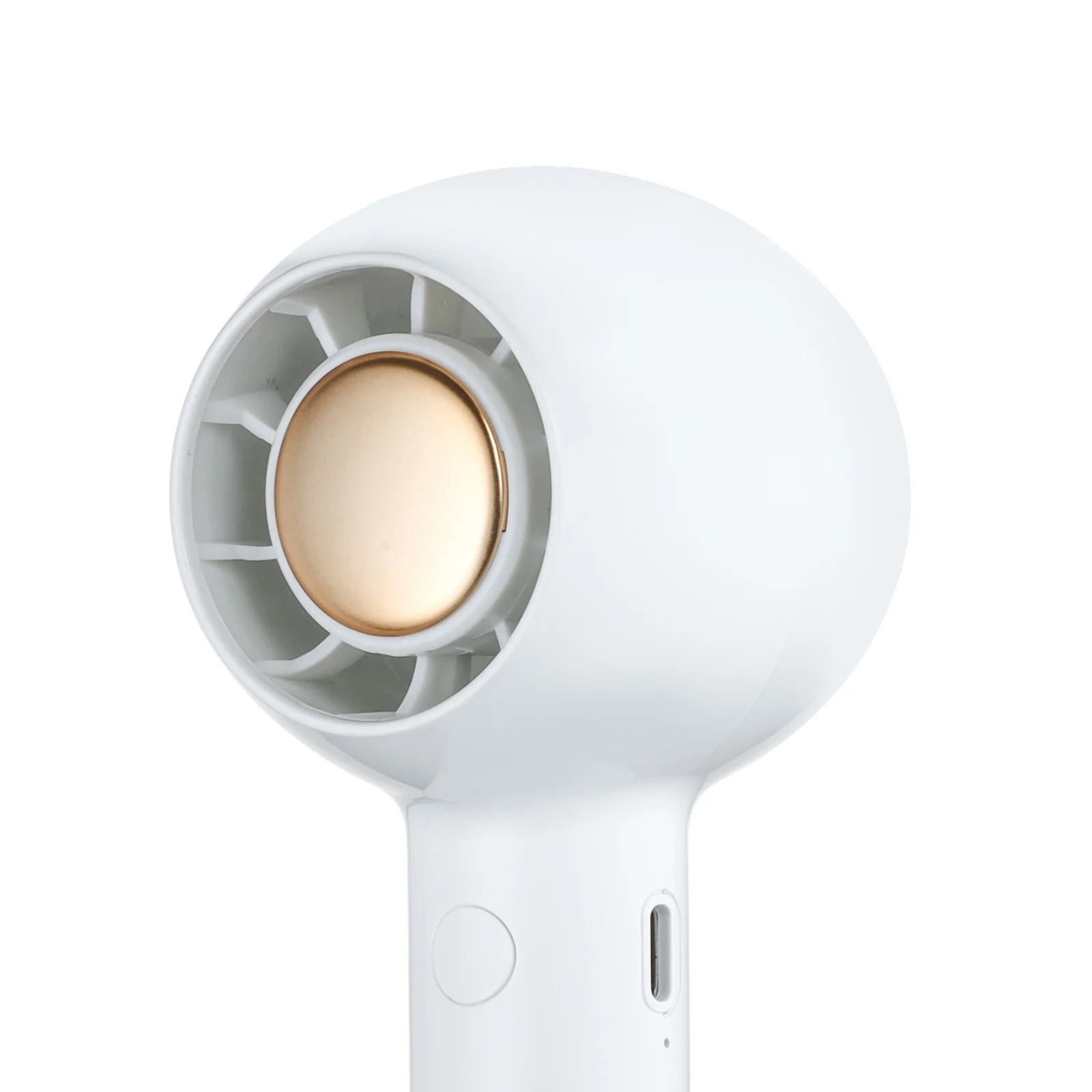 Geepas Mini Portable Handheld Fan- GF21222/ 2 Speed Control, 4 Hours Long Working Time/Small, Lightweight, Rechargeable for Indoor and Outdoor Use/White, 2 Years Warranty - Image 4