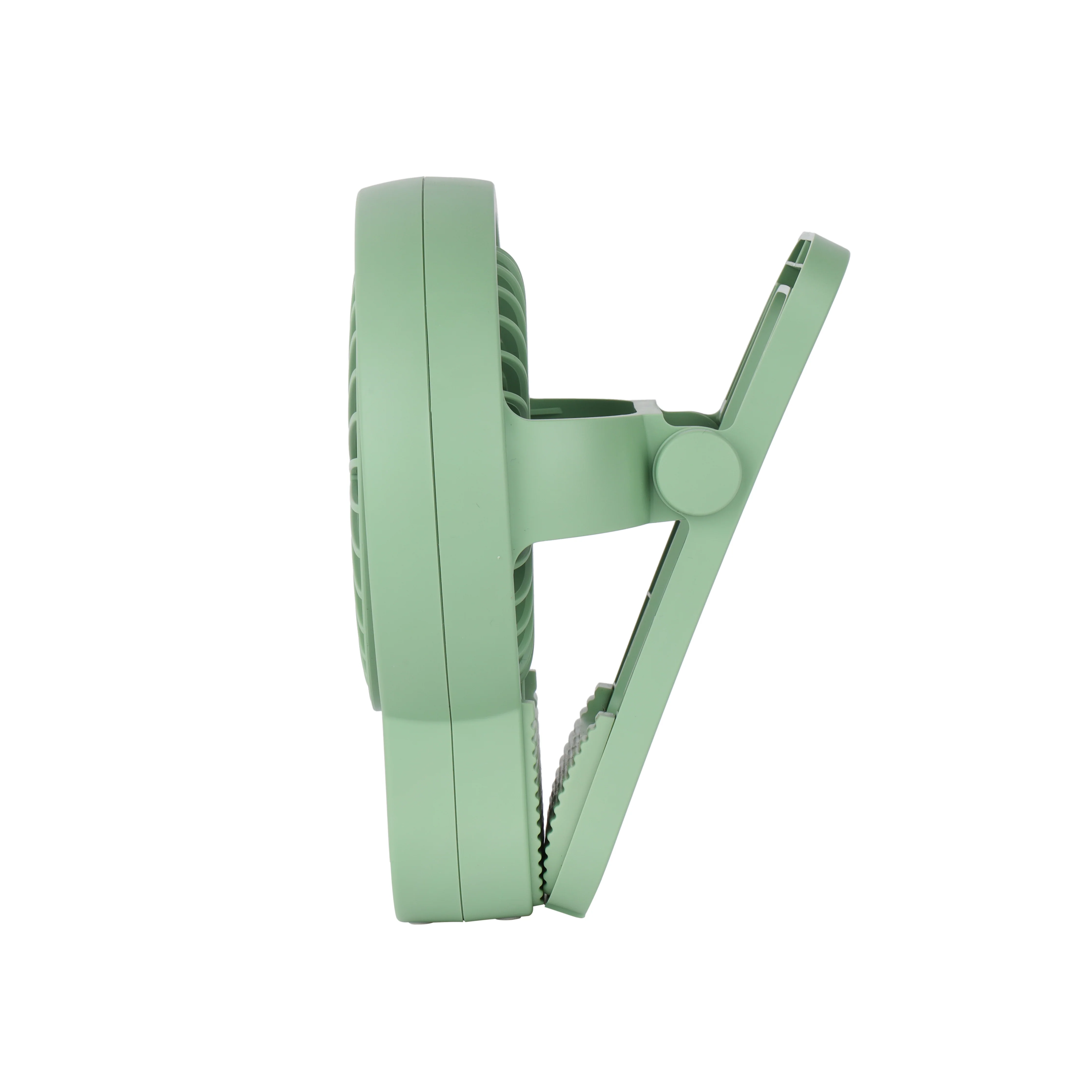 Geepas Mini Rechargeable Clip Fan- GF21221/ High Performance Fans with 3-Speed Controls, 8 Hours Runtime/ Type-C Charging, with Status Indicator/ 2 Years Warranty, Green - Image 3