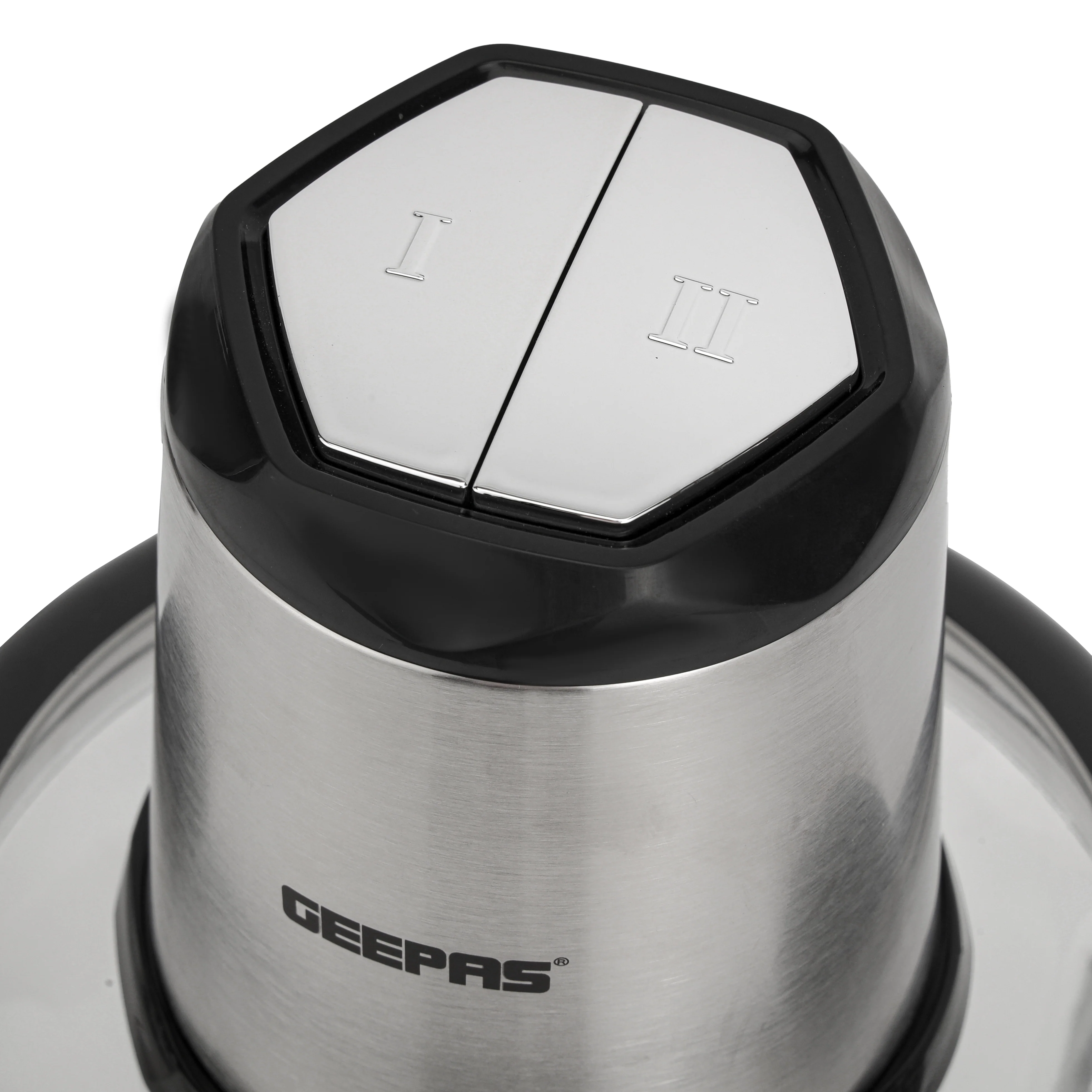 Geepas 3L Multi Chopper- GMC42029 | 500W Compact Multi-Purpose Chopper with Mincing, Coarse & Fine Cutting | Stainless Steel Housing, Cutter Pole & Gear | 2Year Warranty - Image 3