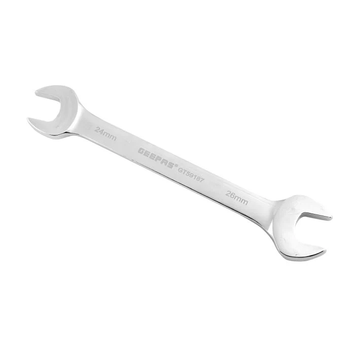 Geepas Open End Spanner 24*26mm - 1PCS Double End Open End Spanner Brake Pipe Spanner Metric for Home and Auto Repairing | Ideal for Mechanic, Plumbers, Carpenter, DIYers and More - Image 4