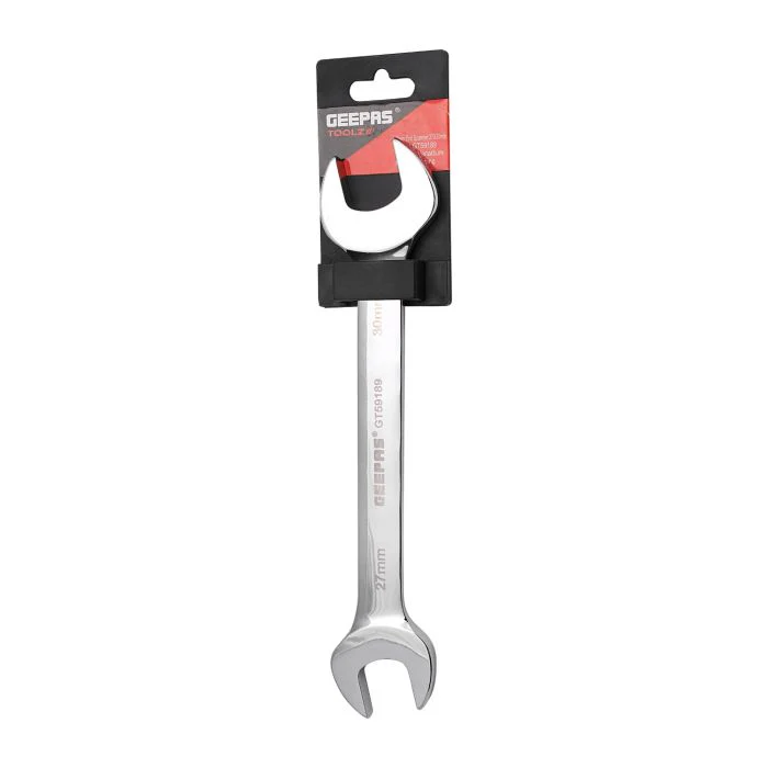 Geepas Open End Spanner 27*30mm - 1PCS Double End Open End Spanner Brake Pipe Spanner Metric for Home and Auto Repairing | Ideal for Mechanic, Plumbers, Carpenter, DIYers and More