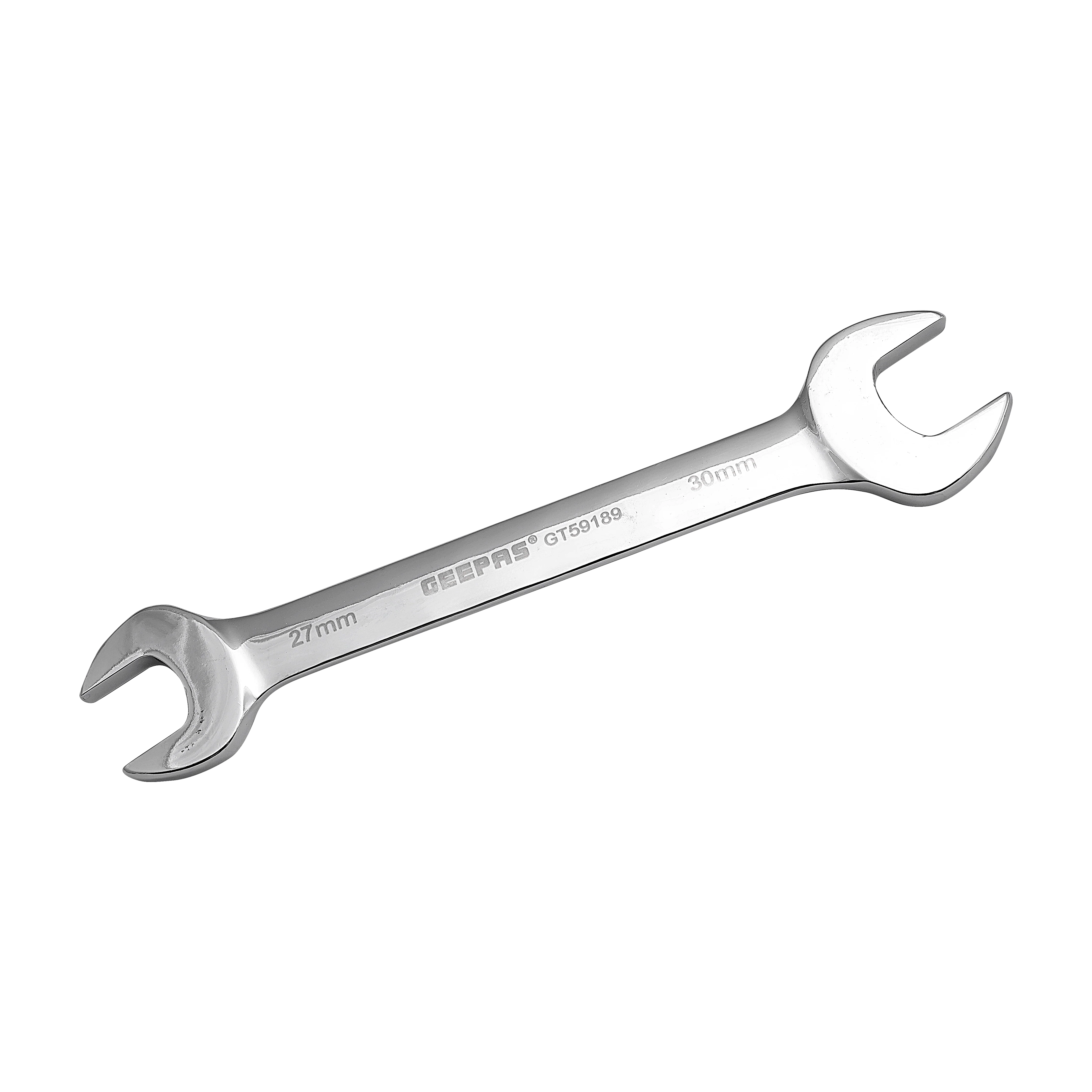 Geepas Open End Spanner 27*30mm - 1PCS Double End Open End Spanner Brake Pipe Spanner Metric for Home and Auto Repairing | Ideal for Mechanic, Plumbers, Carpenter, DIYers and More - Image 2