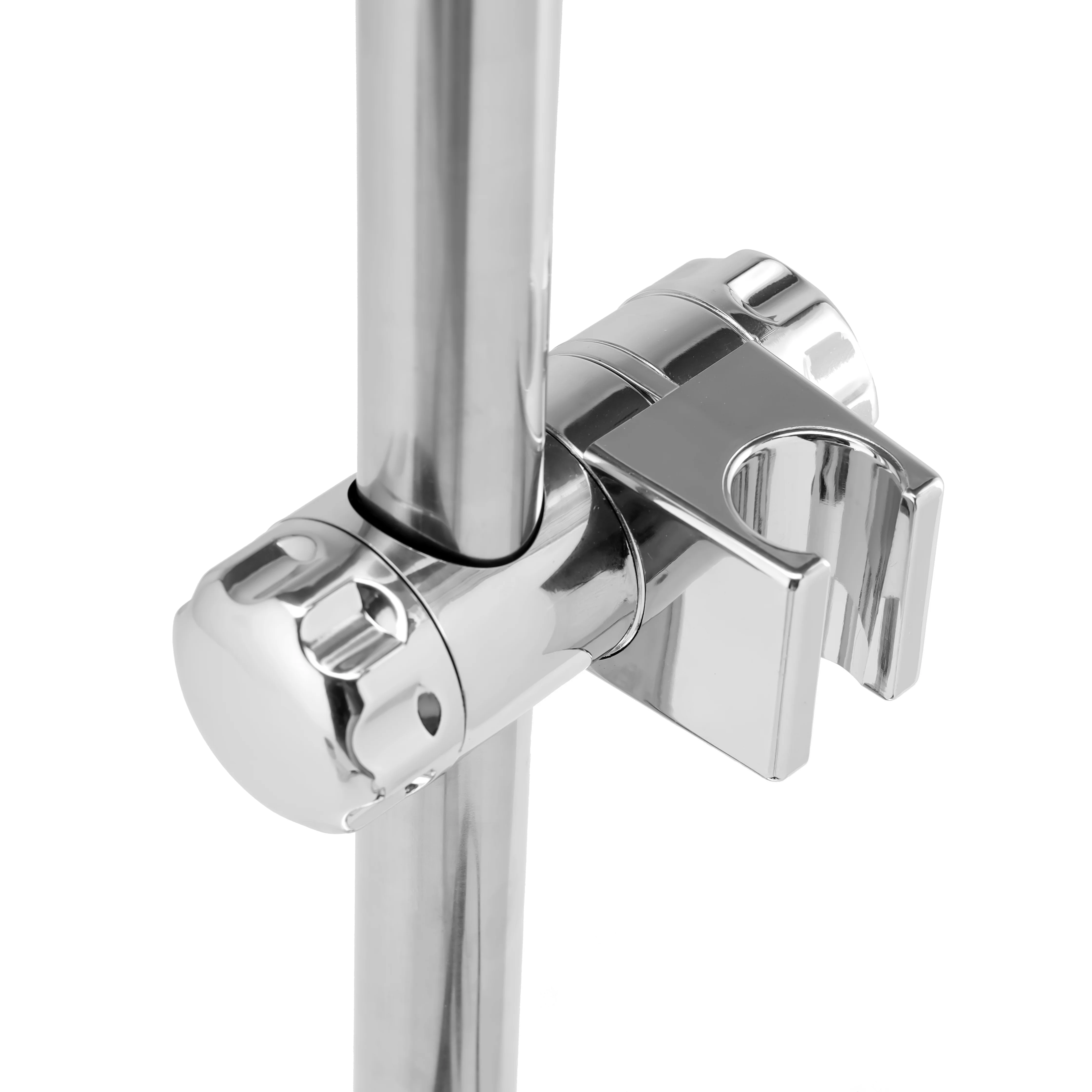 Geepas Orca Shower Set GSW61122 | Chrome Plated, High-Quality Material | Includes Sliding Bar with Holder, Soap Dish, Hand Shower, Hose & Plug | 3-Year Warranty - Image 4