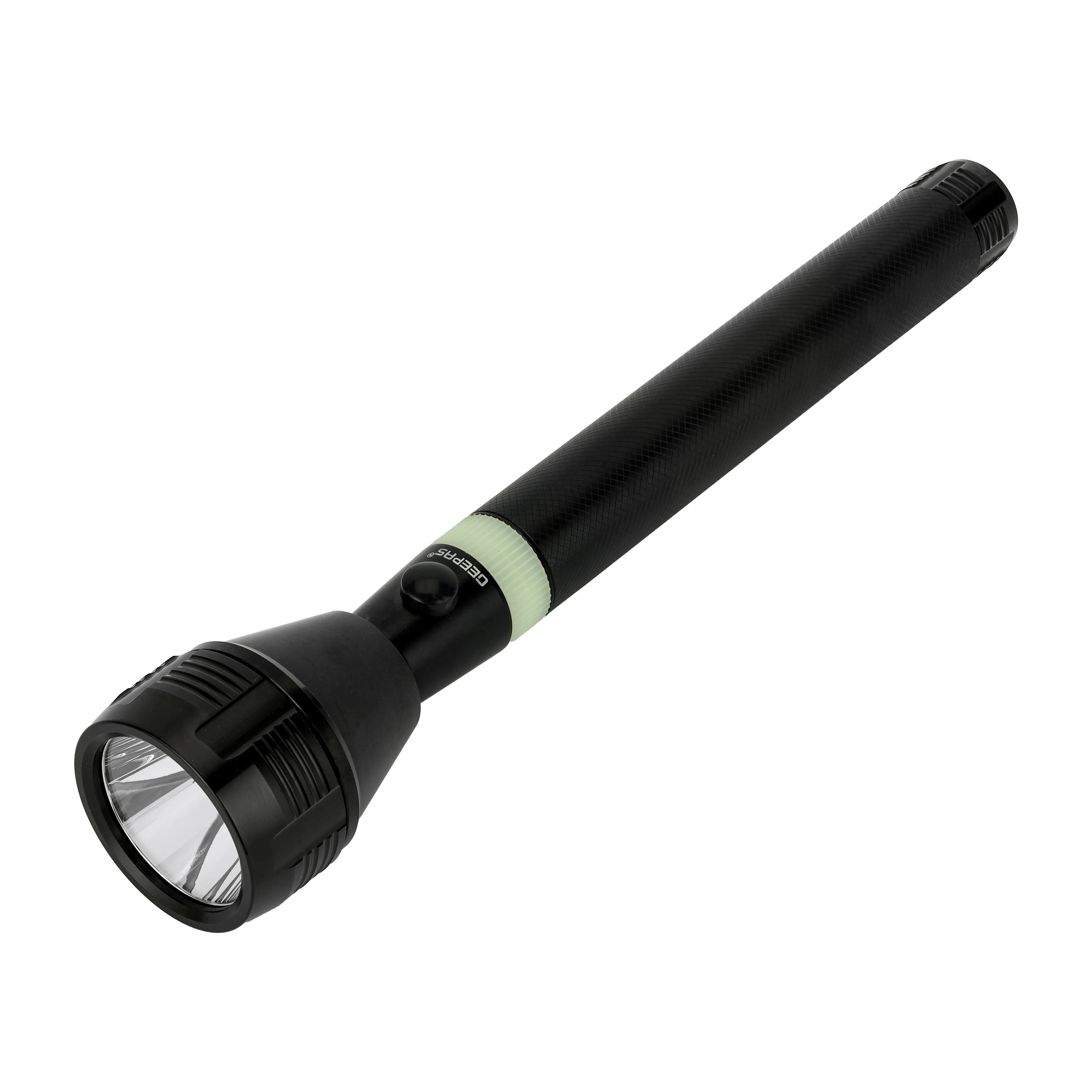 Geepas Rechargeable LED Flashlight, 3 In 1 Family Pack 253MM - Hyper Bright White 2000 Meters Range Portable Torch High Beam LED Flashlight| Water Proof Pocket Flashlight with Charger, battery - Image 3