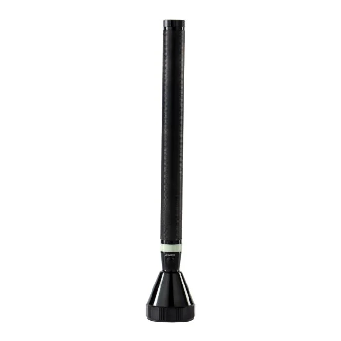 Geepas Rechargeable LED Flashlight- GFL51056| Rechargeable Ni-Cd Battery, Aluminum Housing and Easy to Use| Energy Saving and XML-2 LED| Compact, Portable and Light-Weight Design with Strap and 5 Hours Operating Time| Perfect for Indoor and Outdoor Use| B - Image 2