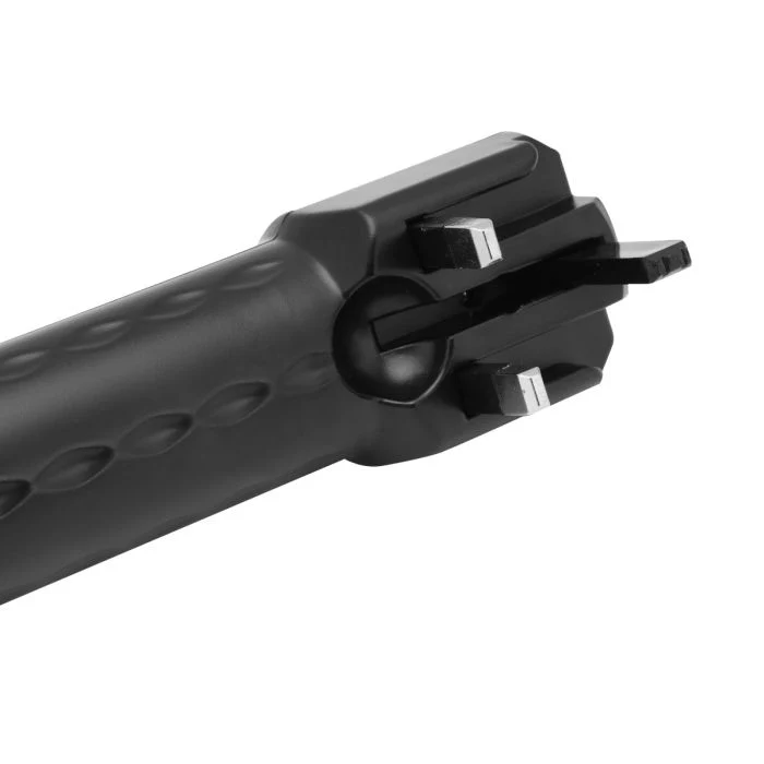 Geepas Rechargeable LED Flashlight | Hyper Bright 1W Hi-Power LED Torch Light | Built-in 400mAh Lead Acid Battery | Long Distance Range | Powerful Torch for Outdoor Activities - Image 3
