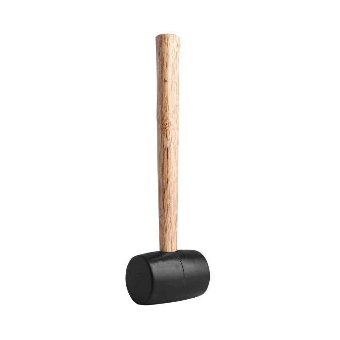 Geepas Rubber Mallet with Wooden Handle 24Oz - Hardwood Shaft Rubber Mallet Double-Face Hammer with Soft/Hard Tips | Ideal for woodworking, cabinet and furniture making, auto body and metal fabrication - Image 4