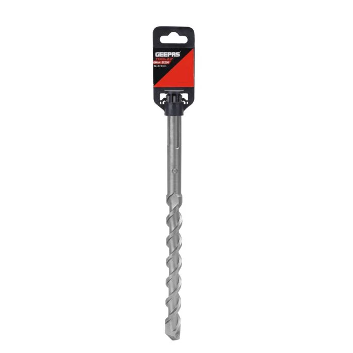 Geepas SDS Max Drilling Flute - Masonry Drill Bit Spiral Flute Rotary Masonry Drill | Ideal for Concrete, Wood & other Soft materials (D28xL570xWL200)