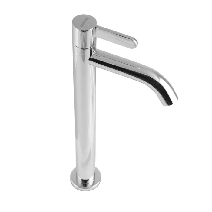 Geepas Single Lever Pillar Basin Tap - High-Quality Ceramic Brass Cartridge single Hole | 0.2MPa to 0.8MPa Water Pressure | Ideal for Wash Basin Bathroom & Lavatory | 5 Years Warranty - Image 3