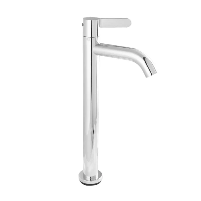 Geepas Single Lever Pillar Basin Tap - High-Quality Ceramic Brass Cartridge single Hole | 0.2MPa to 0.8MPa Water Pressure | Ideal for Wash Basin Bathroom & Lavatory | 5 Years Warranty - Image 4
