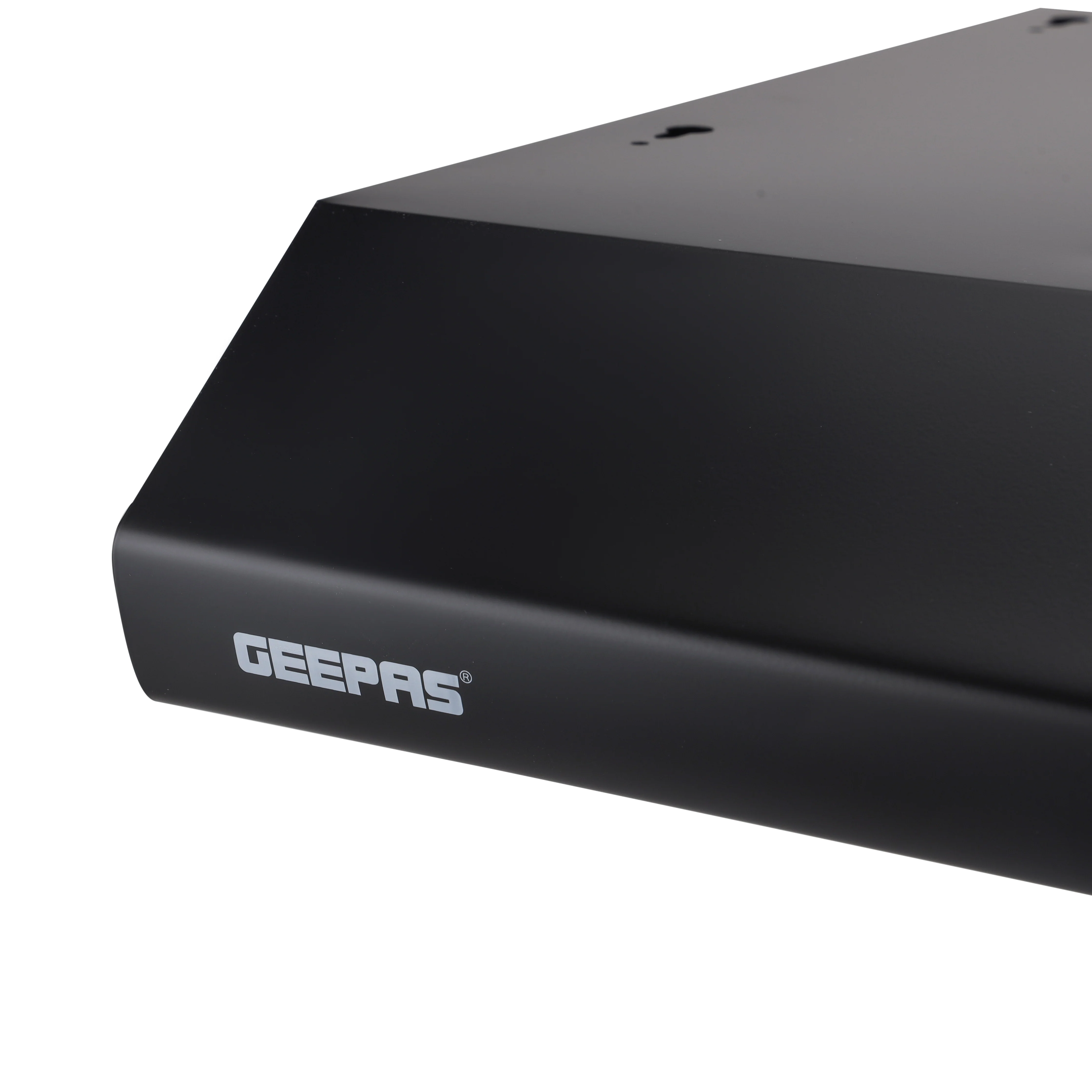 Geepas Slim Hood GHD625BCS | Stylish Black Slim Kitchen Hood | 80W Motor| 3 Speed Push Button Control | 200 m³/h Suction Power| Charcoal Filter |  1 Year Warranty - Image 6