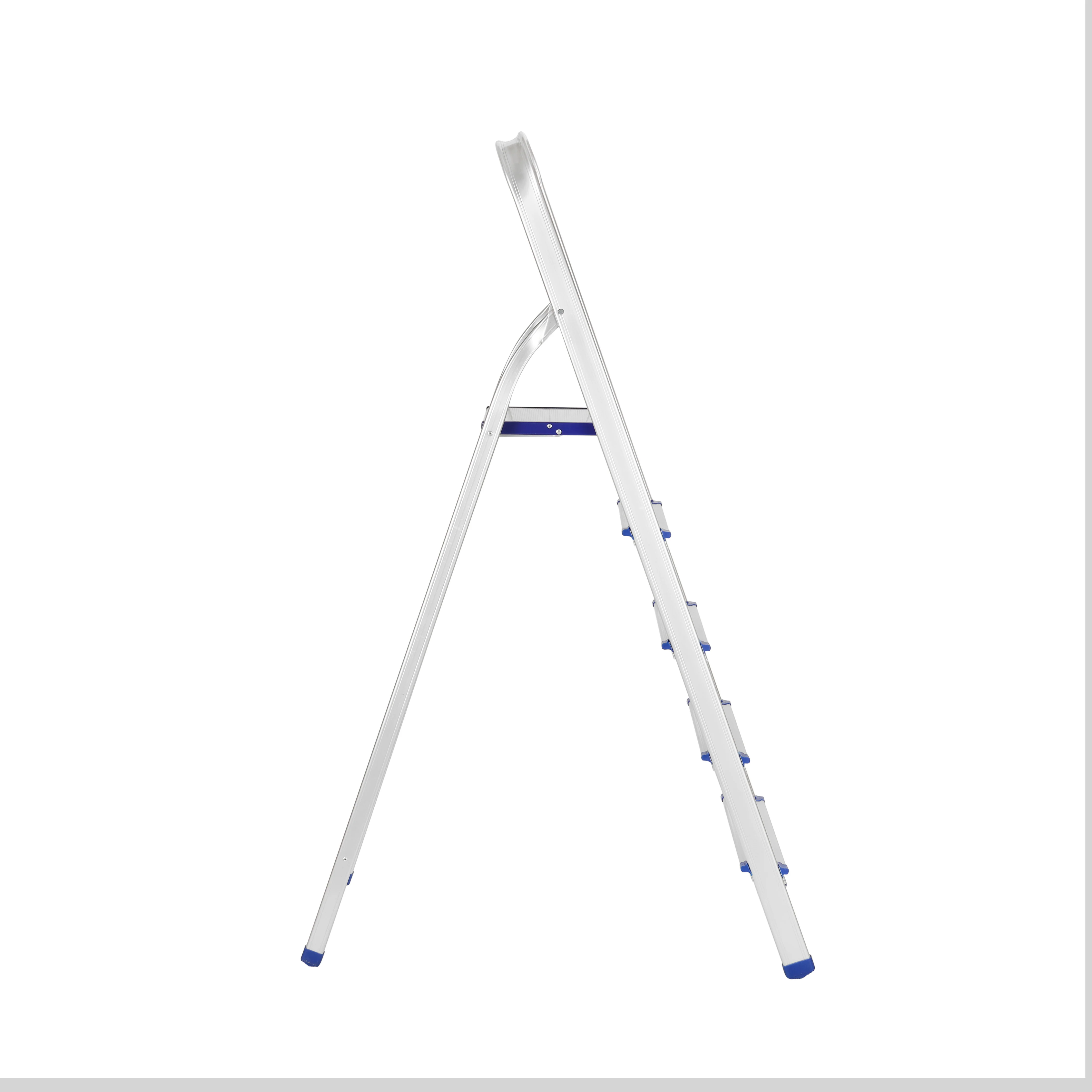 Geepas Toolz GT59484 Aluminium Household 5 Steps Ladder  | Heavy-Duty Folding Home Step Ladder | Anti-Slip Steps | Stable Frame and 150kg Load Capacity | Lightweight - Image 3