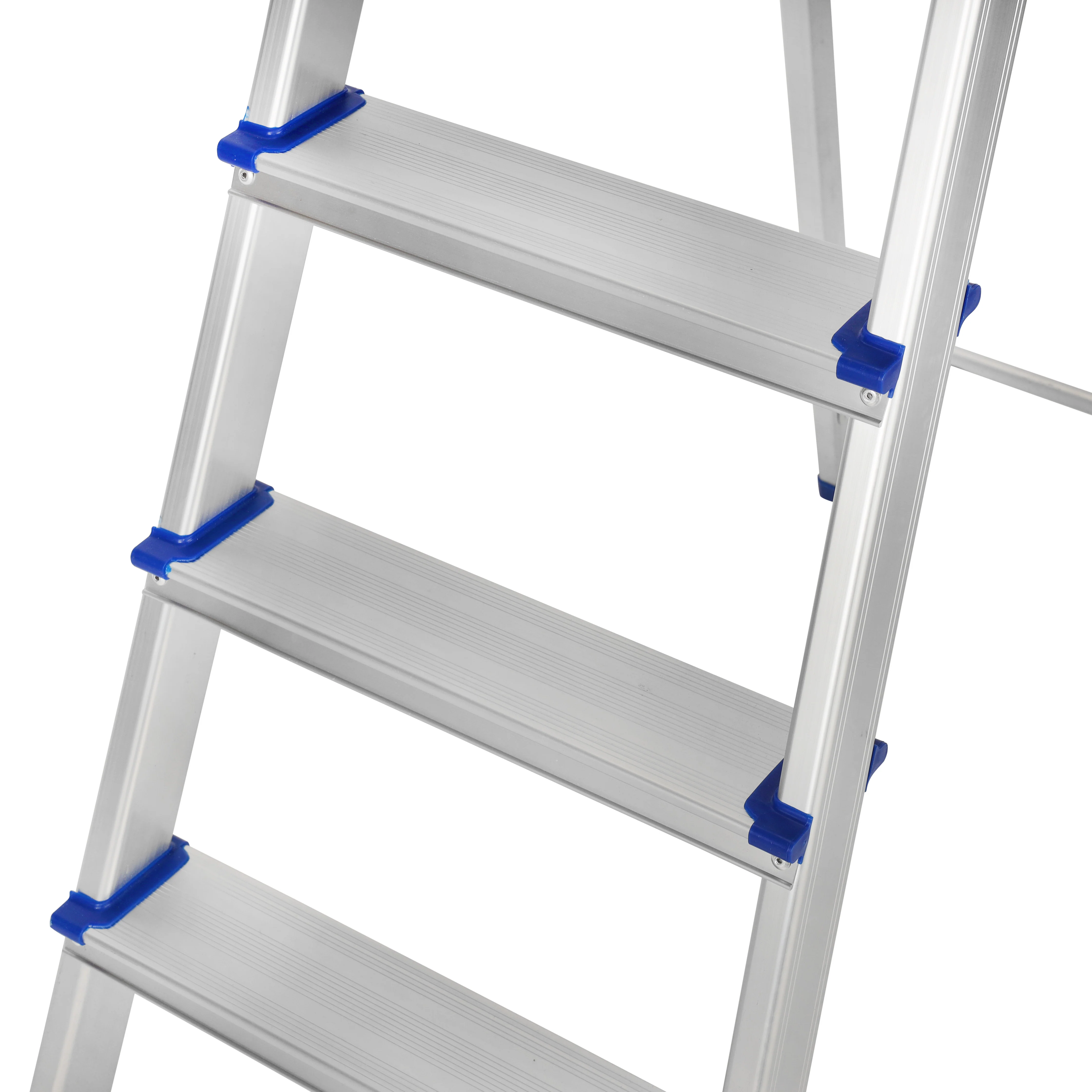 Geepas Toolz GT59485 Aluminium Household 6 Steps Ladder  | Heavy-Duty Folding Home Step Ladder with Wide Anti-Slip Steps | Stable Frame and 150kg Load Capacity - Image 5