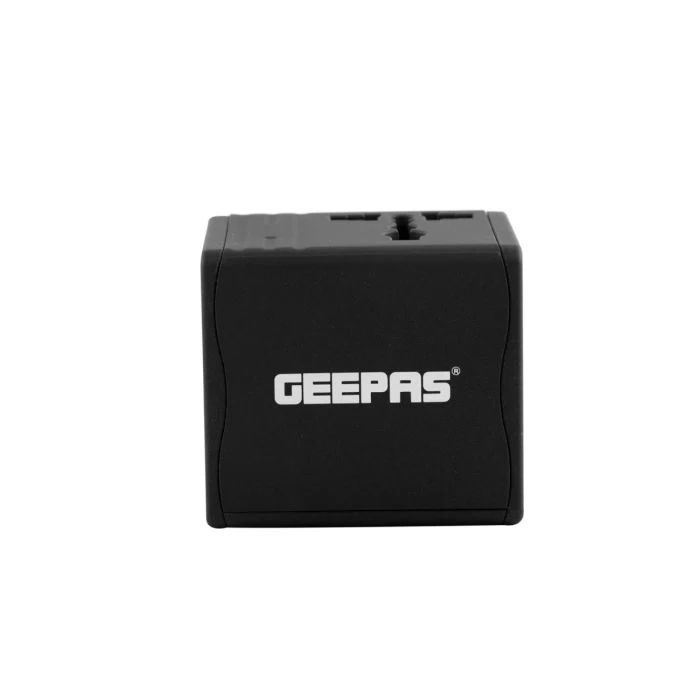 Geepas Universal Adapter For Smartphones, Cameras And More - Works In More Than 150 Countries, Has A 5V, 2.1A Output - Image 3