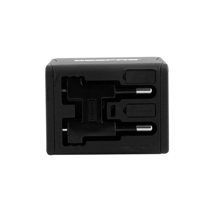 Geepas Universal Adapter For Smartphones, Cameras And More - Works In More Than 150 Countries, Has A 5V, 2.1A Output - Image 8