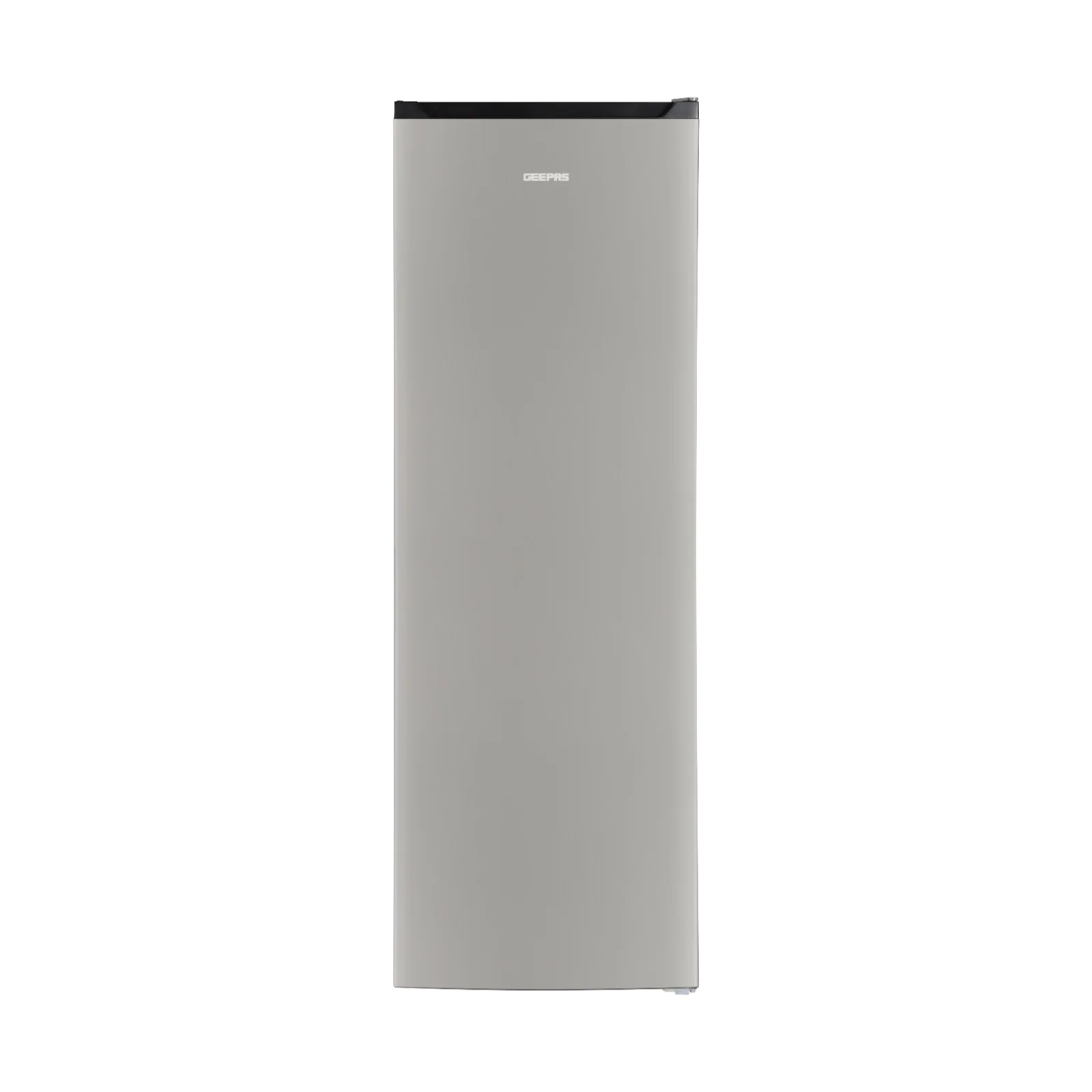 Geepas Upright Freezer 270L -GRFU2706XHN | No Frost Technology, Energy-Efficient Inverter Compressor, Spacious Storage, Stainless Steel Finish for Modern Kitchens - Image 3