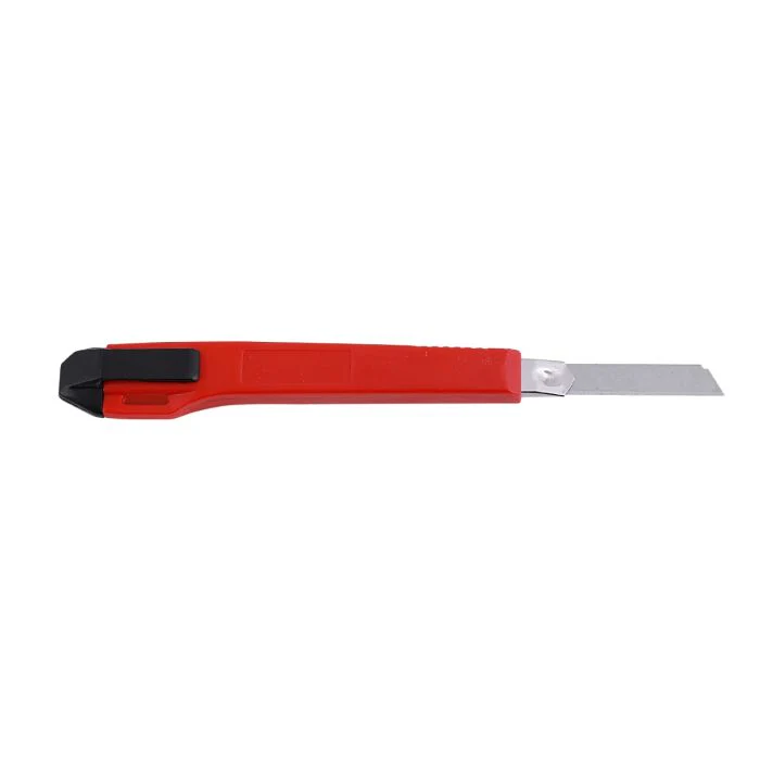 Geepas Utility Knife 9mm - Cutter Blade, Rubberized Handle with Stainless Steel Blades | Ideal For Cutting Paper, Tape, Plastic, Cardboard, Cardstock, Fabrics or Post Office Packages - Image 4