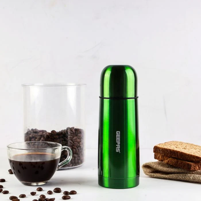 Geepas Vacuum Water Bottle, 350ml | Stainless Steel Vacuum Bottle Keep Hot & Cold - Perfect for Outdoor Sports, Fitness, Camping, Hiking, Office, School - Image 4