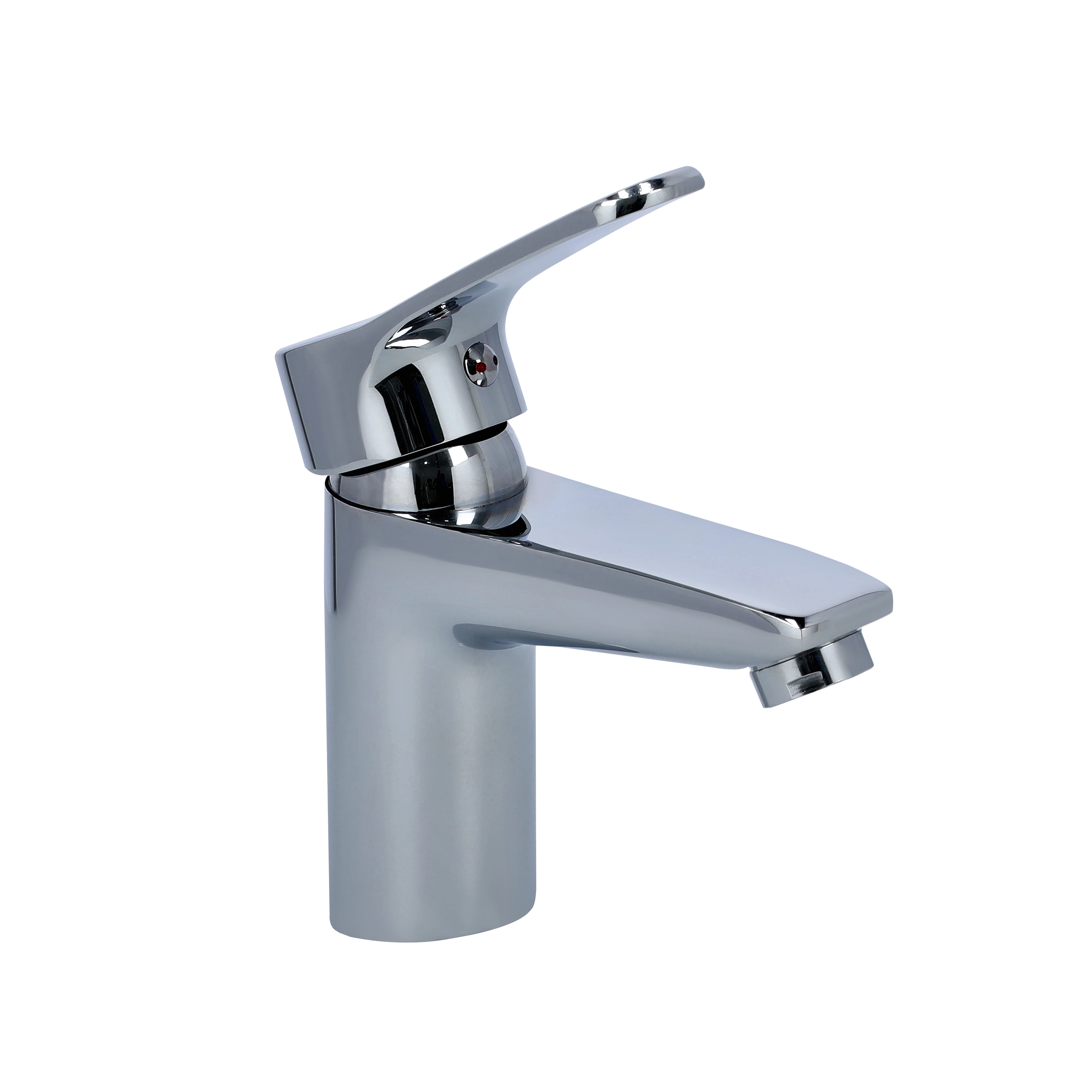 Geepas Single Lever Wash Basin Mixer, 60cm Hose, GSW61100 | Chrome Plated | Ceramic Disk Cartridge | 0.2mpa-0.8mpa Water Pressure | Deck Mounted | Metal Lever Handle - Image 3