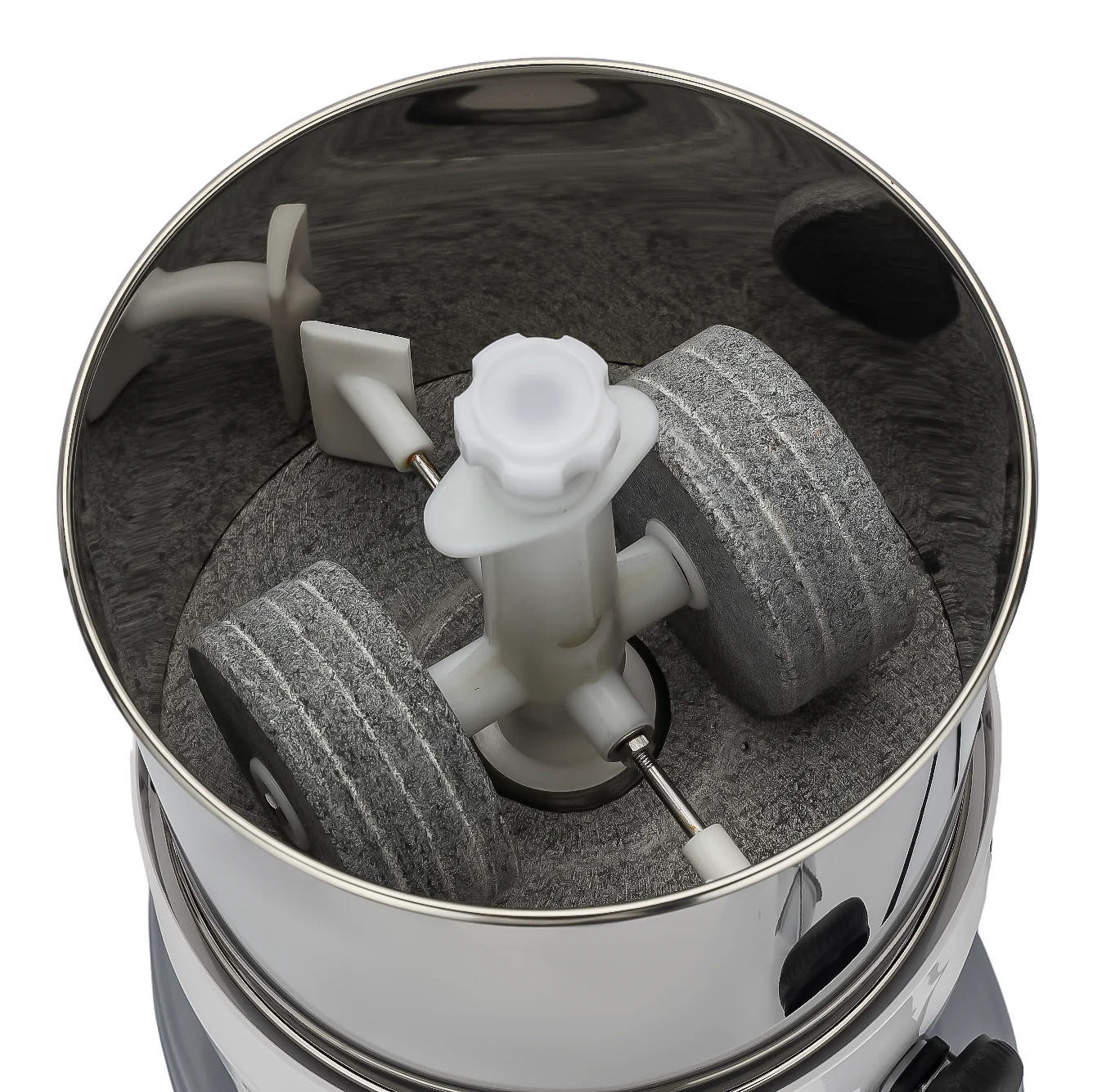 Geepas Wet Grinder GWG44063 | 2L Stainless Steel Drum | 200W | High Quality Grinding Stones | Interlocking Safety | Atta Kneader & Coconut Scraper | 2 Years Warranty - Image 4