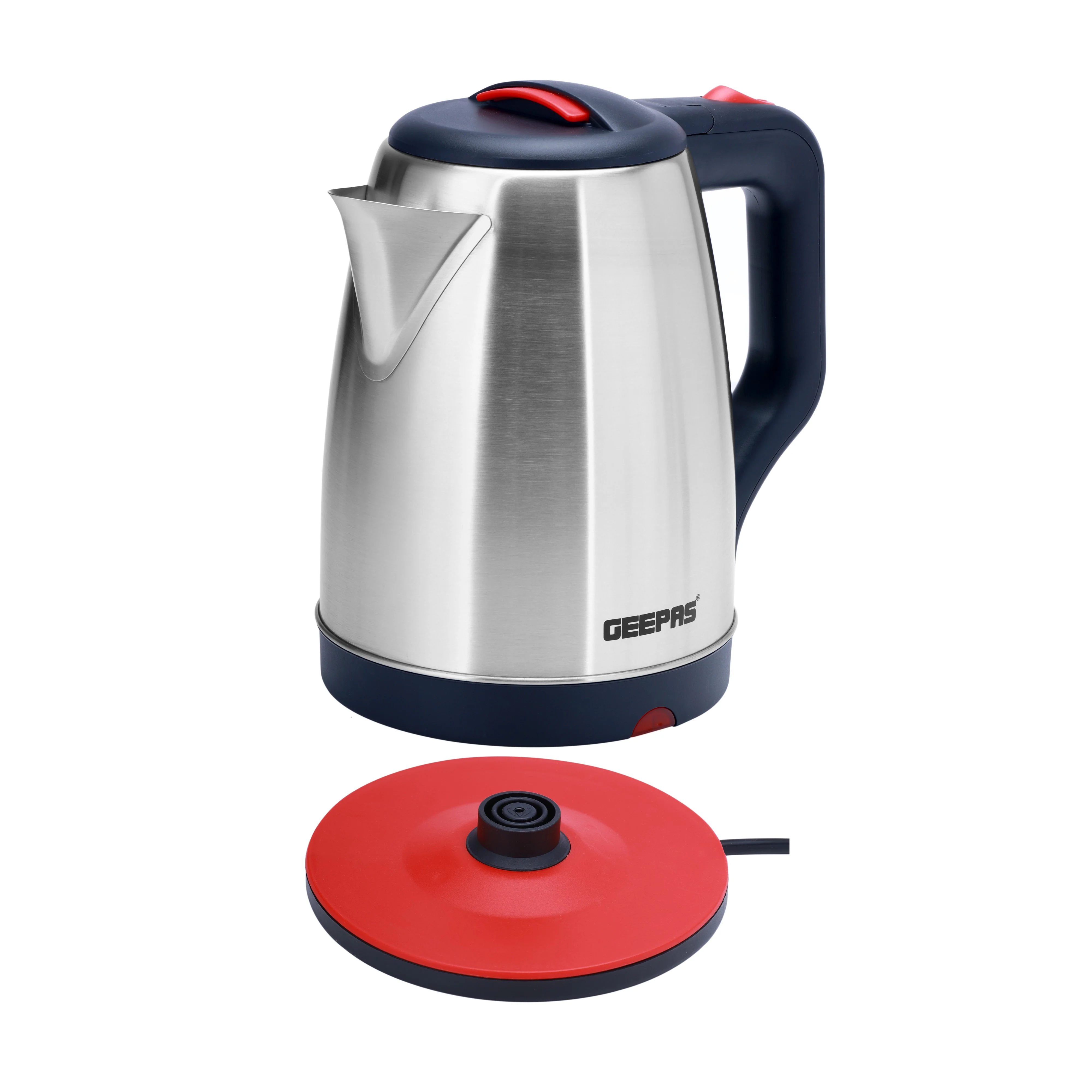 Geepas 1.8L Stainless Steel Electric Kettle GK38042 | 1500W | Safe Automatic Shut-Off| Durable Design | Easy to Use | Ideal for Home, Office & Travel Hot Water Needs - Image 5