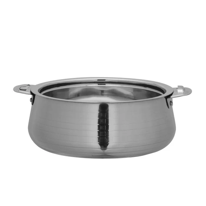 Hilux Double Wall Stainless Steel Hot Pot, RF10535 | Strong Handles & Firm Twist Lock | Steel Serving Pot, Chapati Storage Box, Roti Serving Pot - Image 2