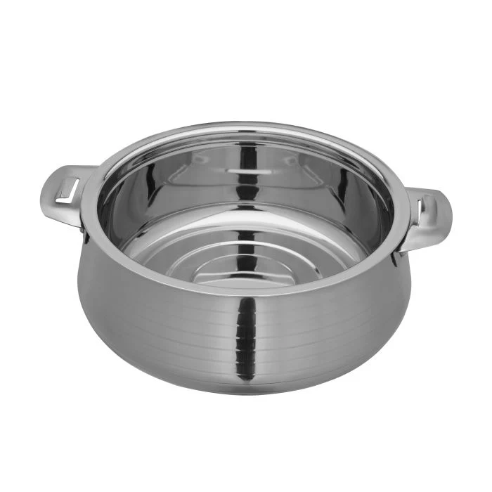 Hilux Double Wall Stainless Steel Hot Pot, RF10535 | Strong Handles & Firm Twist Lock | Steel Serving Pot, Chapati Storage Box, Roti Serving Pot - Image 3
