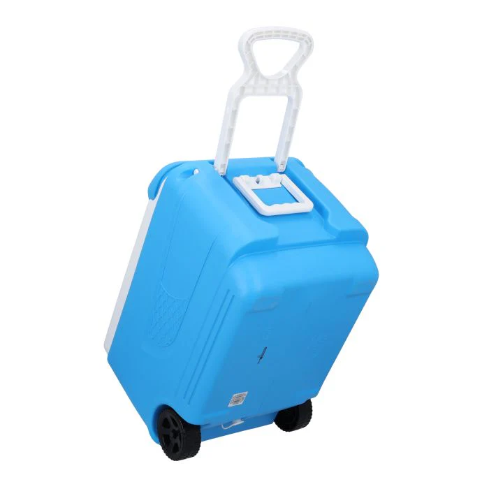 Insulated Ice Cooler Box, 45L Portable Ice Chest, RF10482 | 3 Layer PP-PU-HDPE | Premium Quality Polymer | Thermal Insulation | Ice Cooler with Wheels & Handle - Image 4
