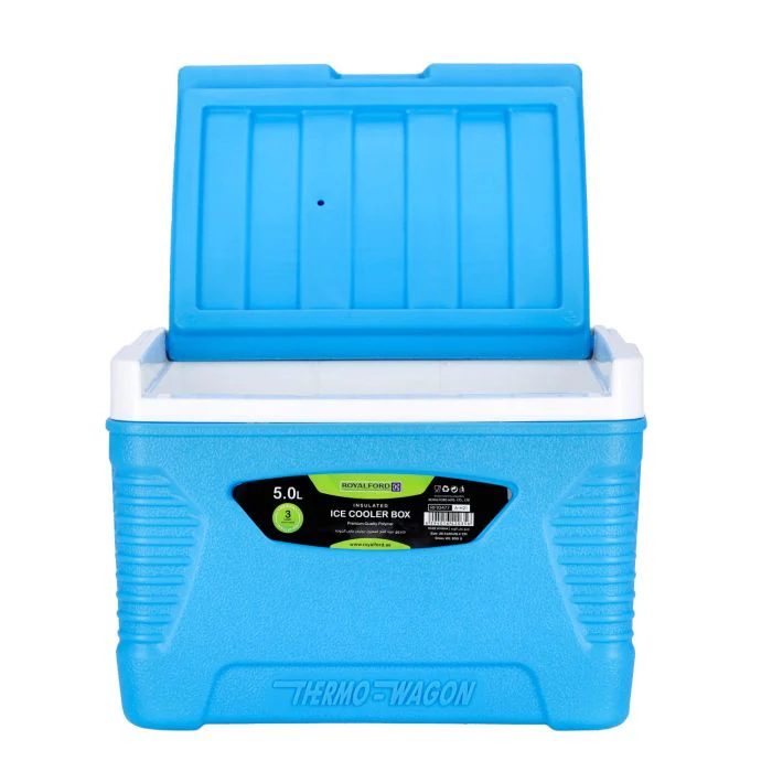 Insulated Ice Cooler Box, 50L Portable Cooler Box, RF10483 | 3 Layer PP-PU-HDPE | Premium Quality Polymer | Thermal Insulation Cooler Box - Image 4
