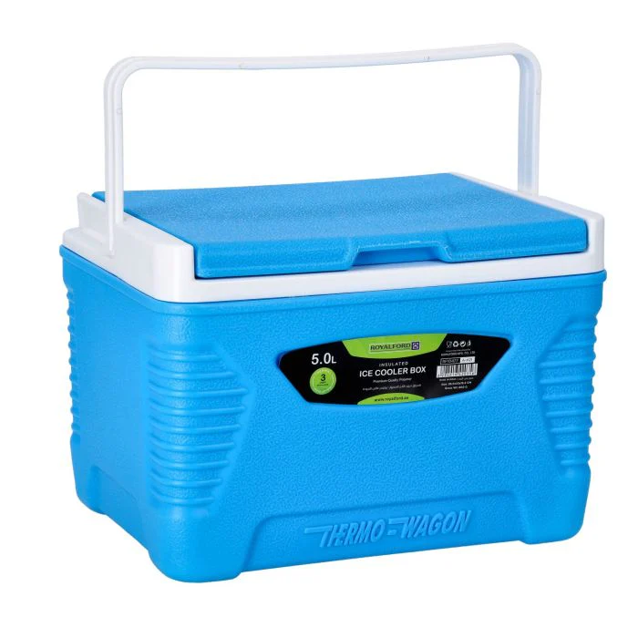 Insulated Ice Cooler Box, 50L Portable Cooler Box, RF10483 | 3 Layer PP-PU-HDPE | Premium Quality Polymer | Thermal Insulation Cooler Box - Image 5
