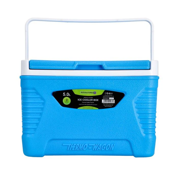 Insulated Ice Cooler Box, 50L Portable Cooler Box, RF10483 | 3 Layer PP-PU-HDPE | Premium Quality Polymer | Thermal Insulation Cooler Box - Image 3