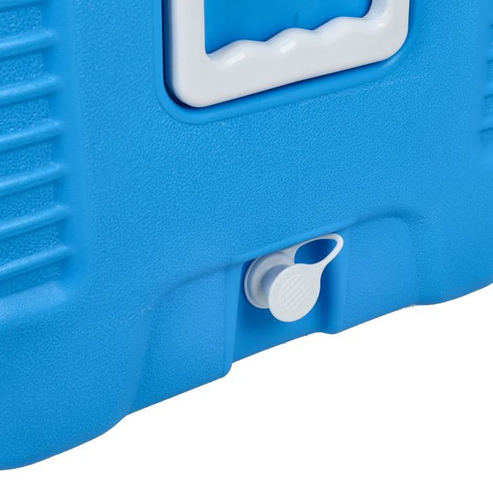 Insulated Ice Cooler Box, 62L Portable Ice Chest, RF10480 | 3 Layer PP-PU-HDPE | Premium Quality Polymer | Thermal Insulation | Camping Cooler Ice Box for BBQs, Outdoor Activities - Image 7