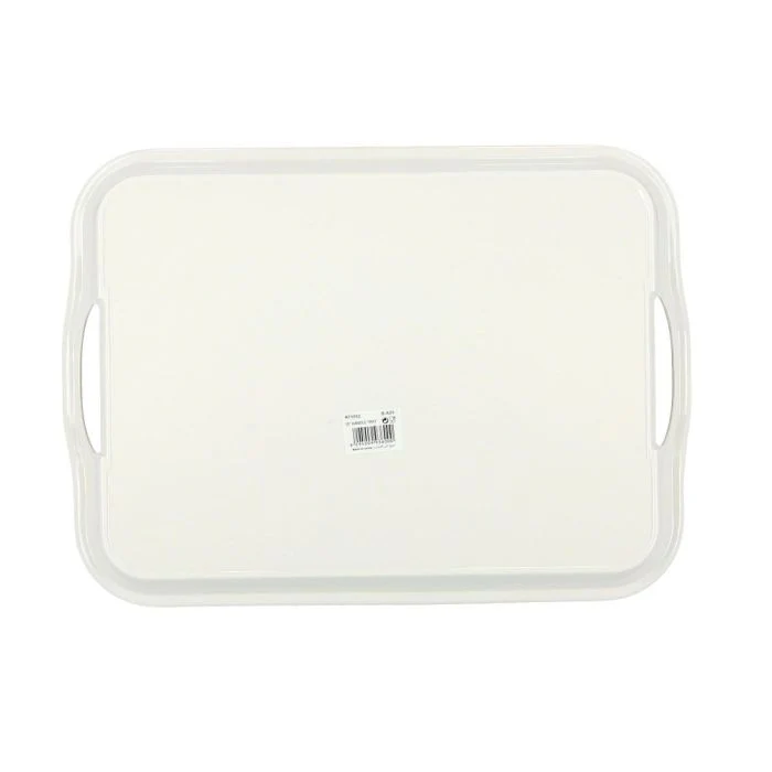 Melamine Flower Carnival Handle Tray, 17.5 Inch - Image 6