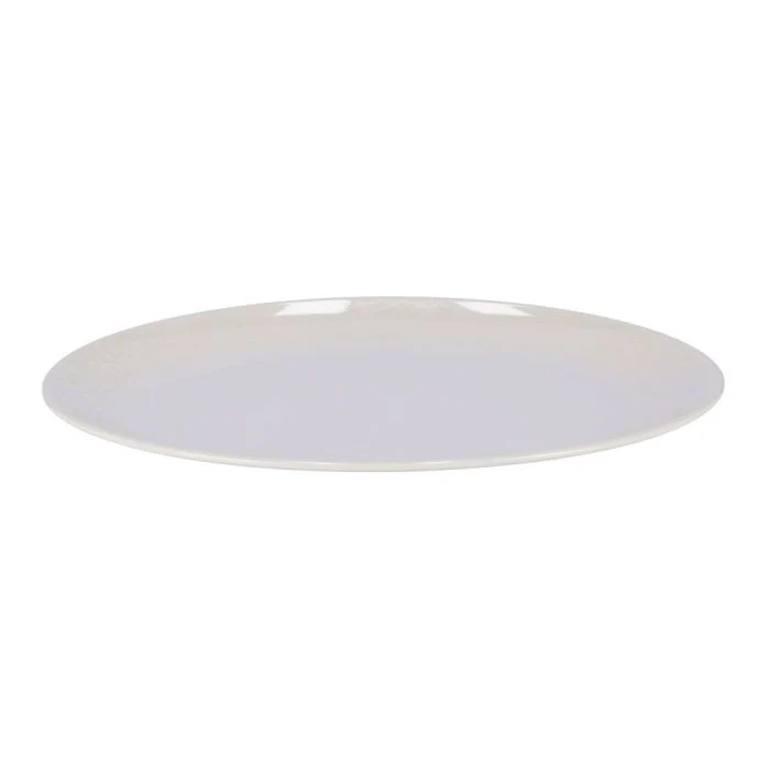 Melamine White Pearl Oval Plate, 16 Inch - Image 3