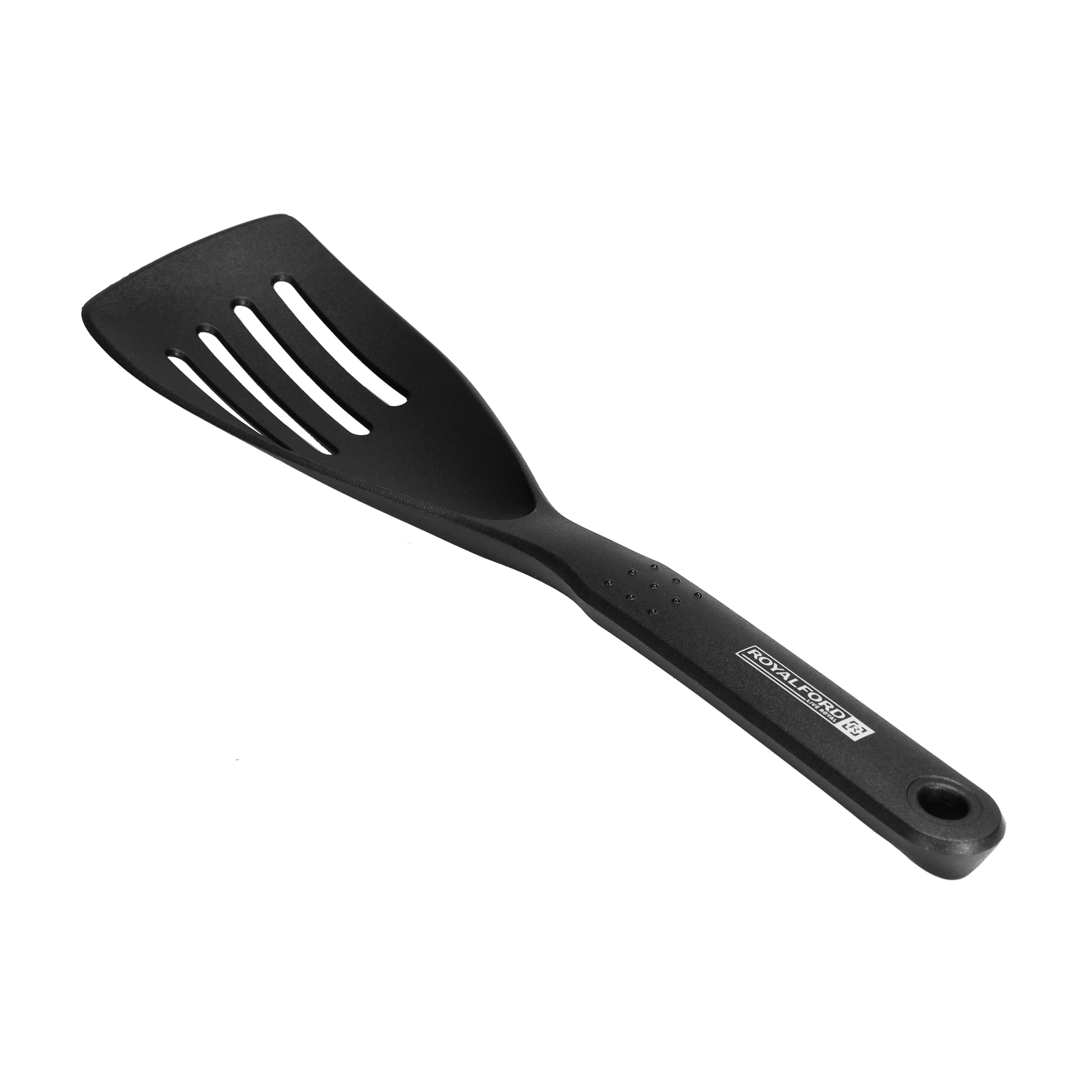 Royalford RF1199 NTSS Nylon Tilted Spatula | Food Grade | Heat Resistant & Dishwasher Safe |  Long-Lasting Non Stick Safe Kitchen Cooking Turner Tool for Everyday Use - Image 3