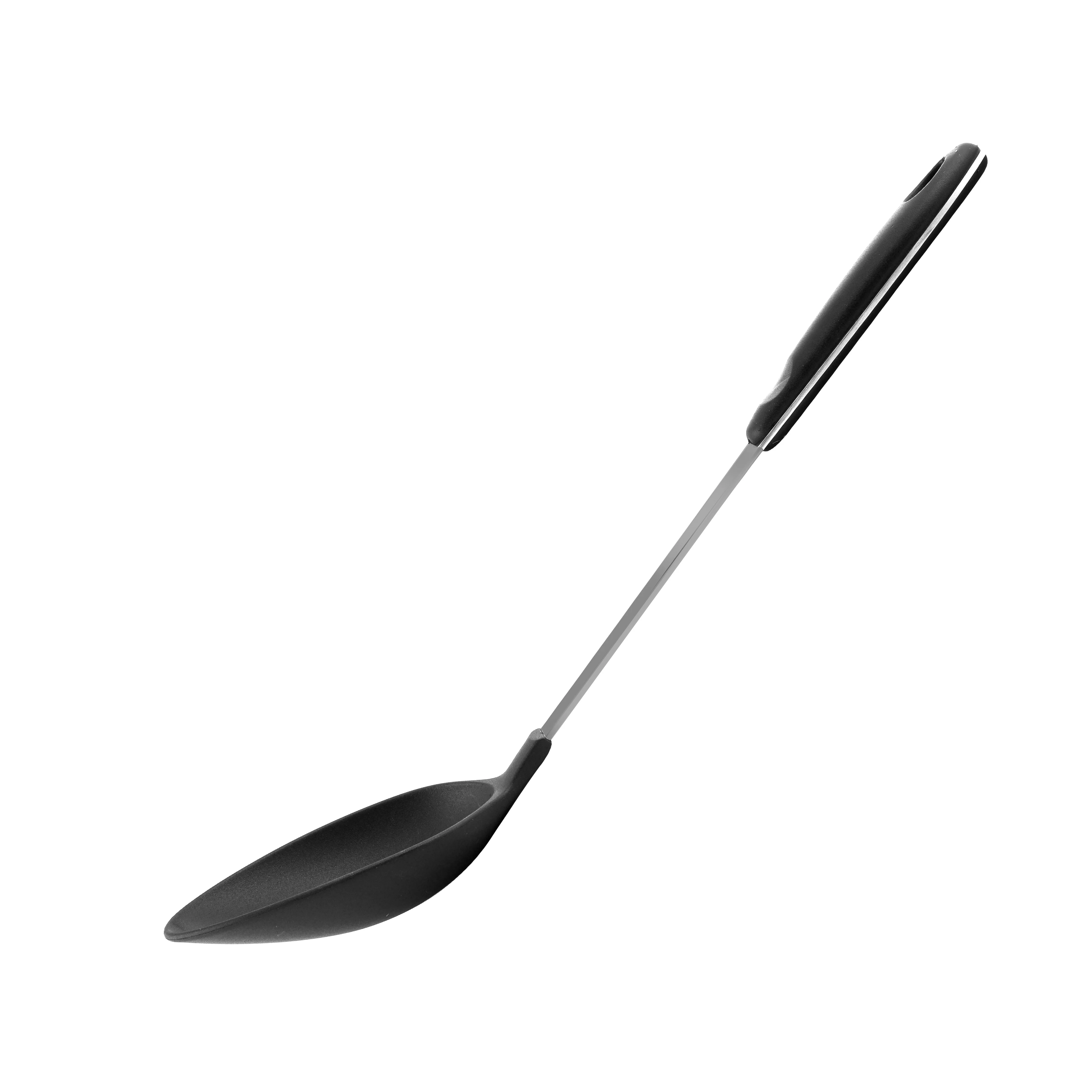 Royalford RF1206-NSVS Nylon Serving Spoon| stainless steel handle offers durability & comfort| non-stick friendly, heat resistant, ideal for serving rice and more| - Image 3