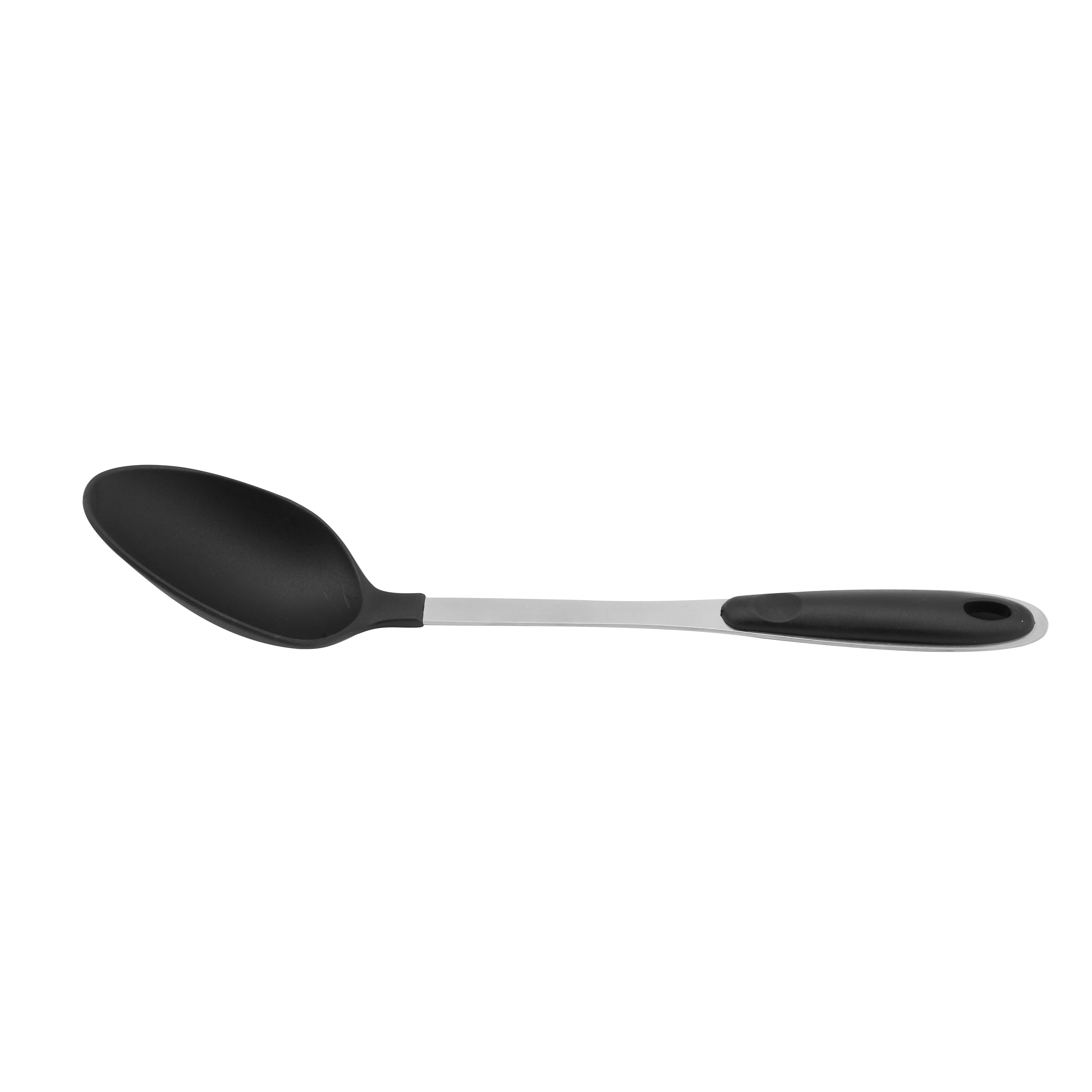 Royalford RF1206-NSVS Nylon Serving Spoon| stainless steel handle offers durability & comfort| non-stick friendly, heat resistant, ideal for serving rice and more| - Image 5