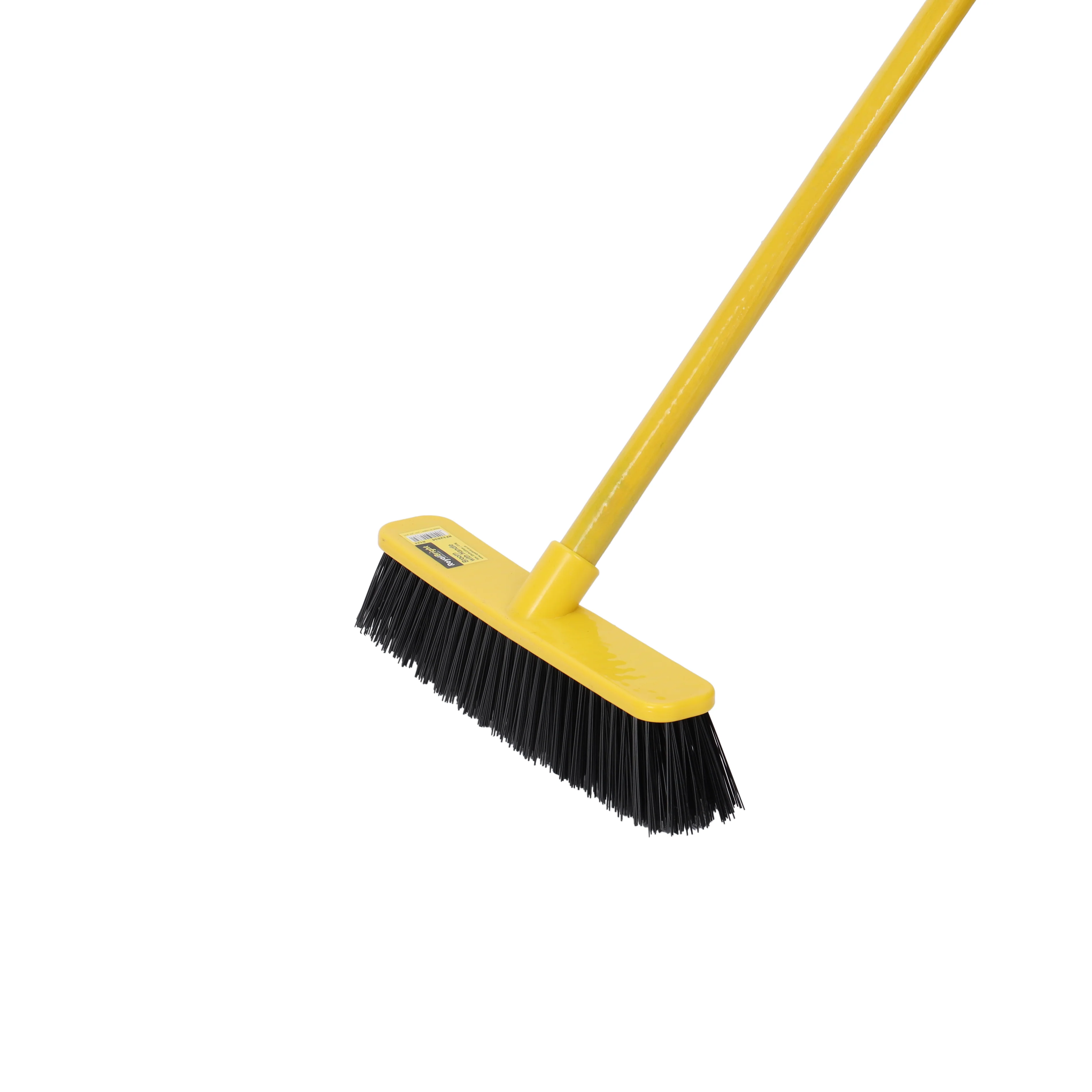 Royalford RF12834 RoyalBright Floor Broom| 29cm head, hard bristles & durable wooden handle| ergonomic design for precise & efficient multipurpose cleaning use| - Image 3